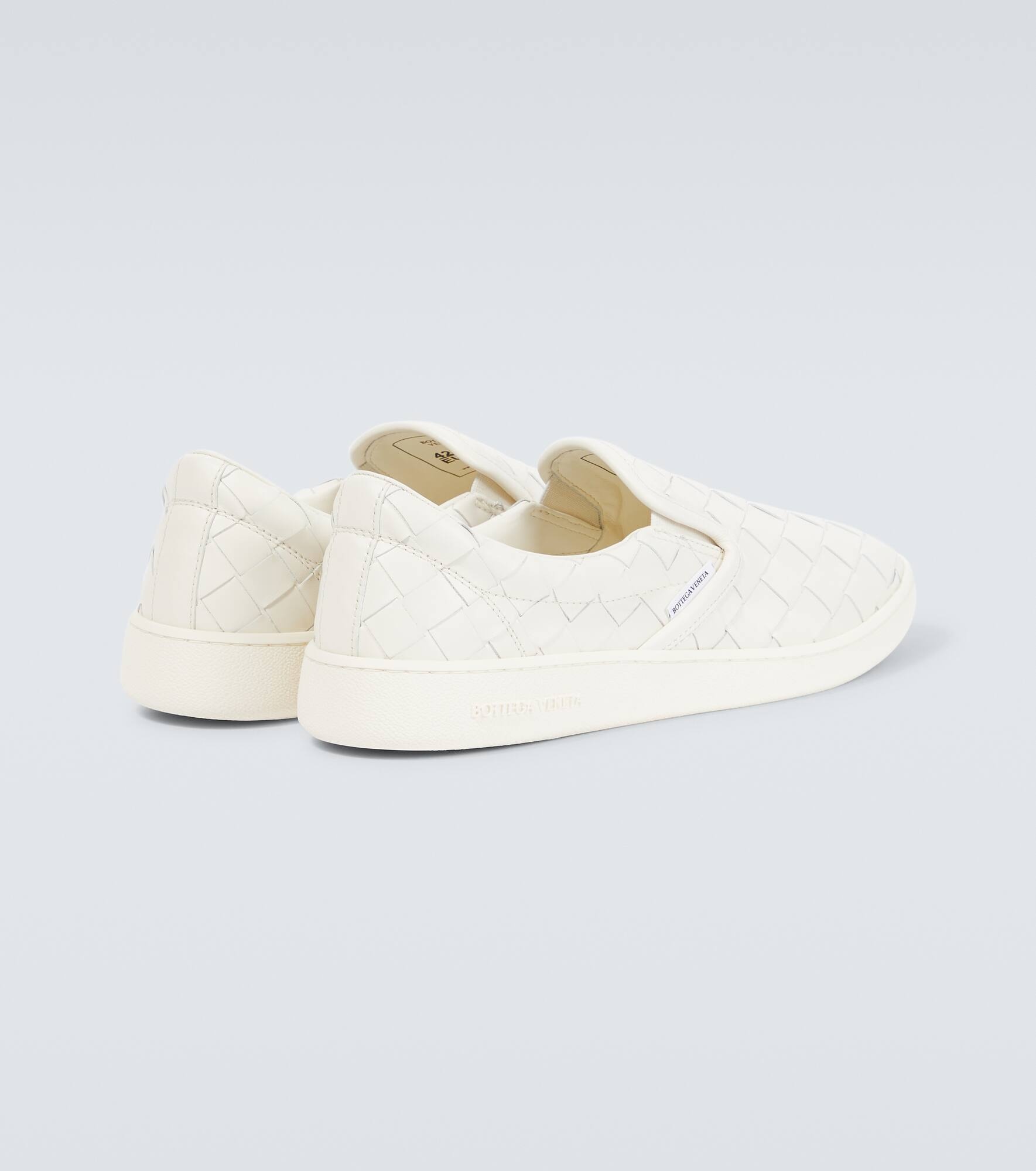 Sawyer leather slip-on sneakers - 6