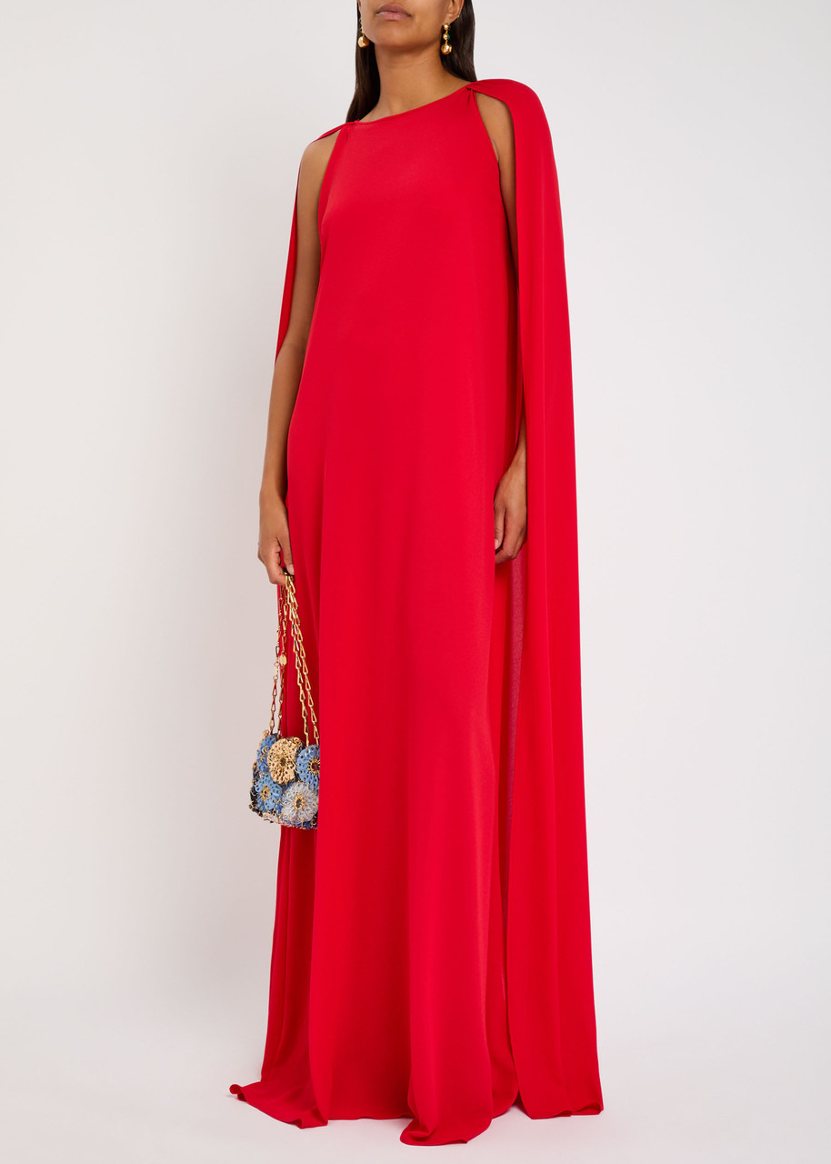 Bernadette Minnie Draped Chiffon Gown - 4