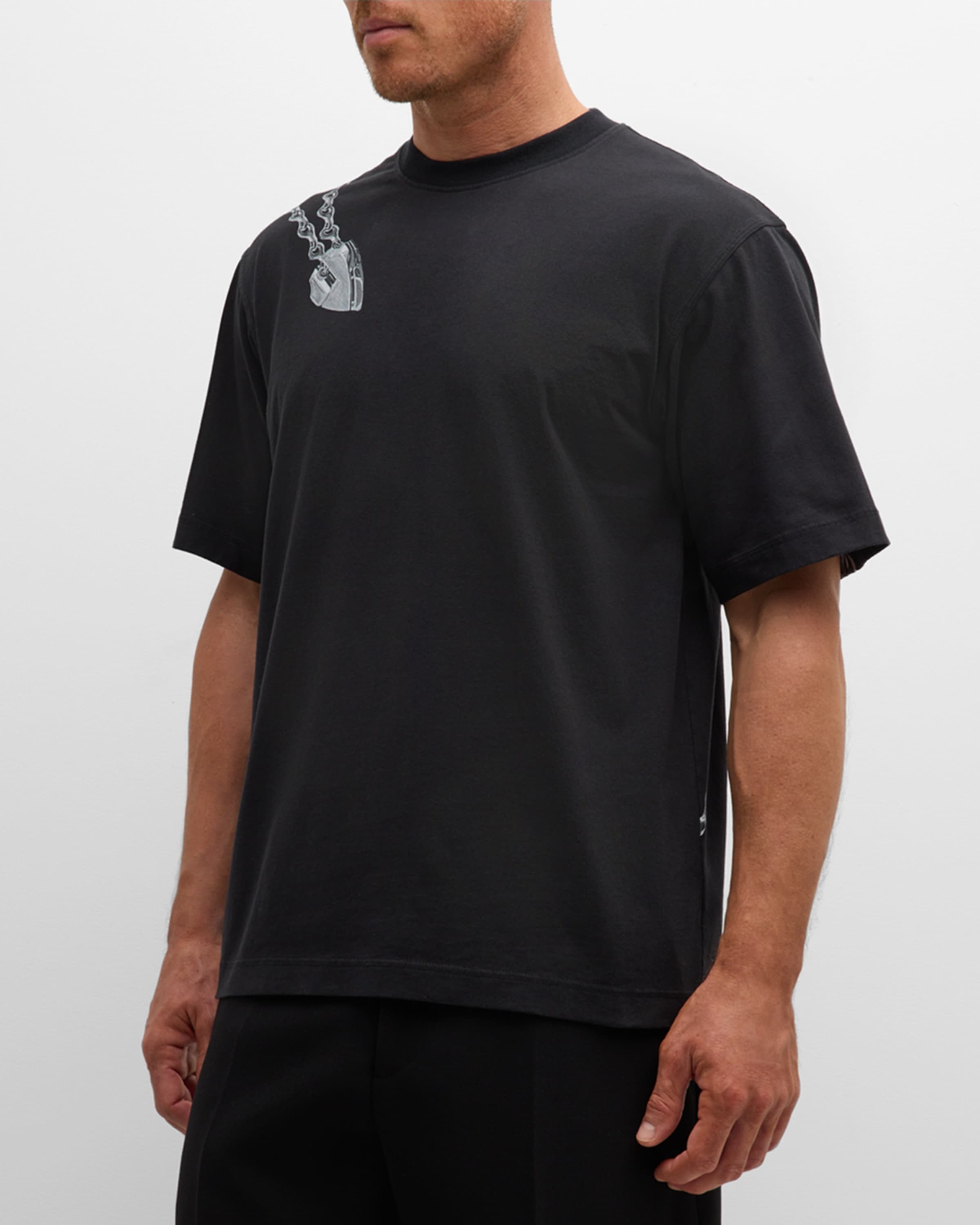 Men's Shield Hardware Cotton T-Shirt - 2
