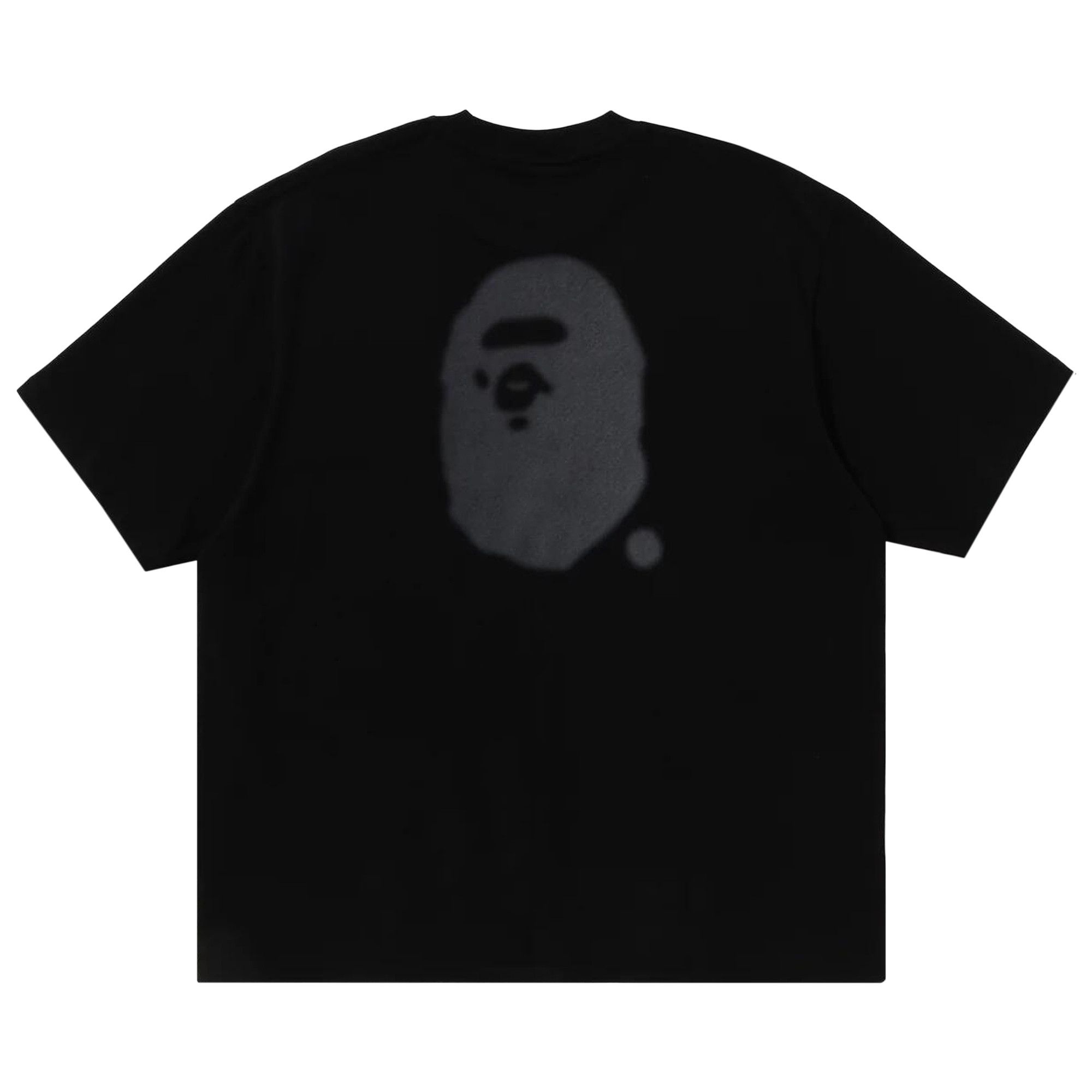 BAPE Logo Relaxed Fit Tee 'Black' - 2