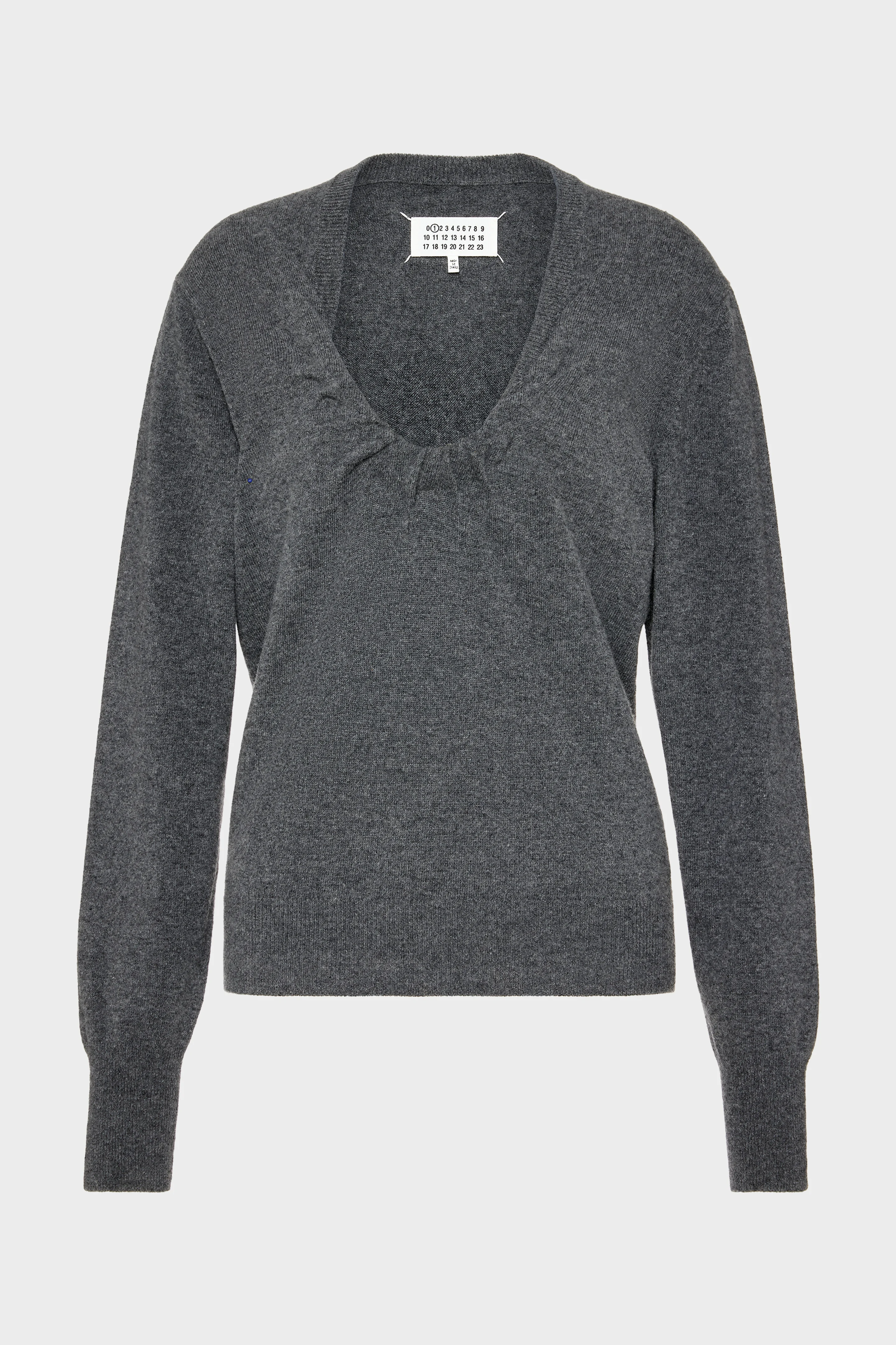 Twisted Knit Crewneck Sweater - 1