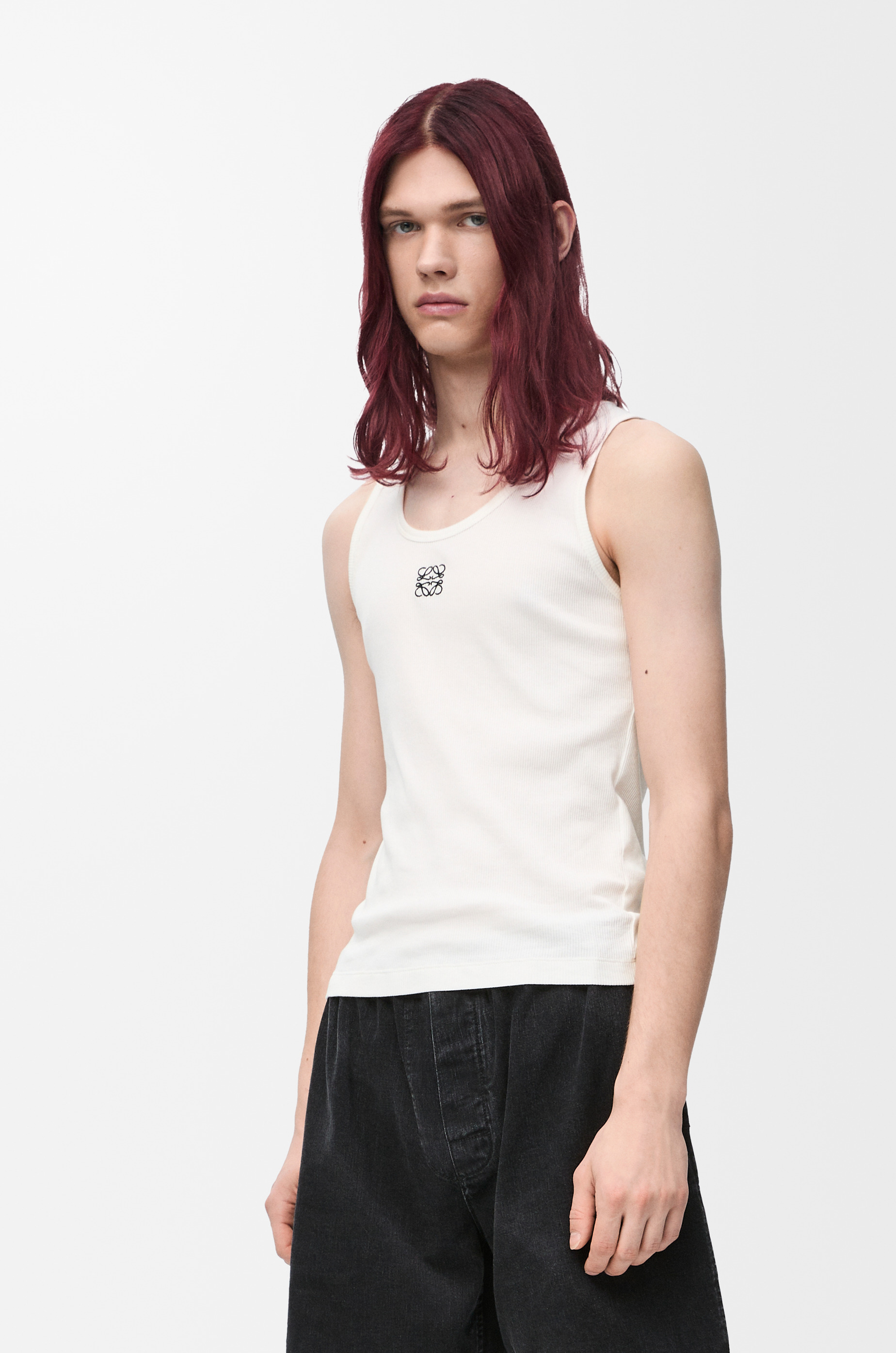 Anagram tank top in cotton - 3