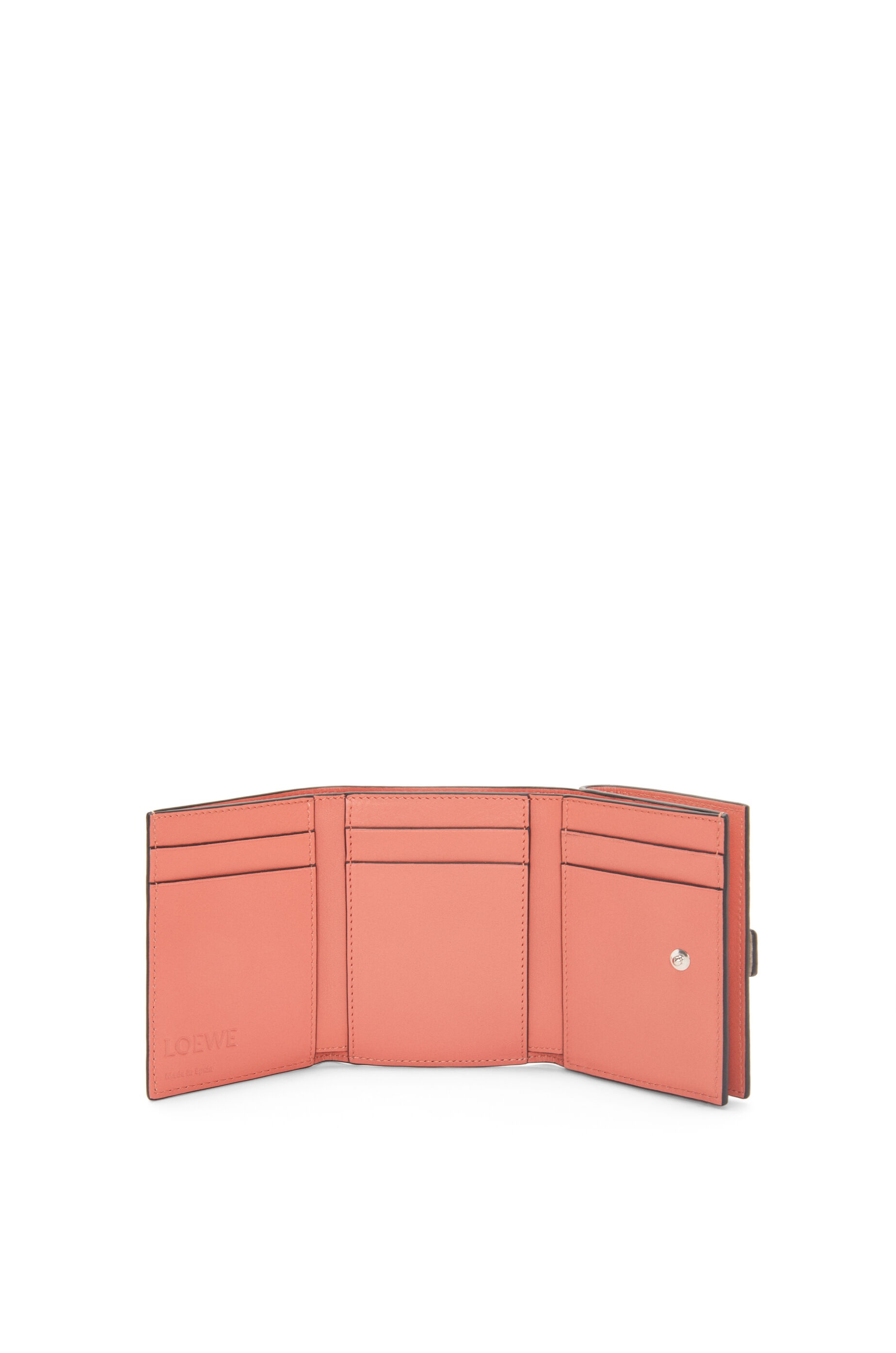 Trifold wallet in soft grained calfskin - 2