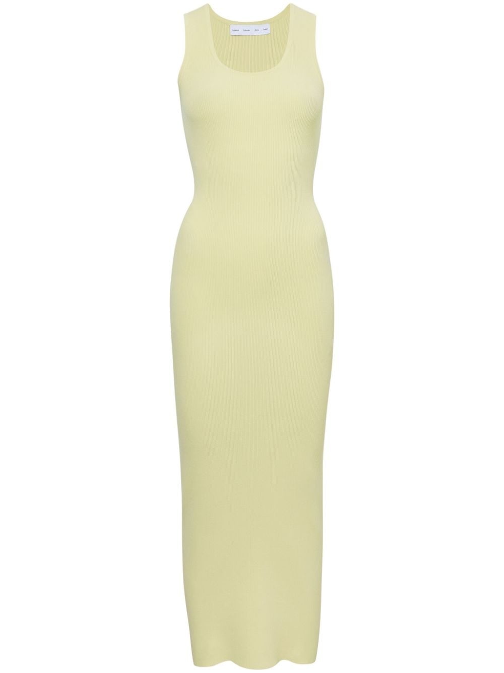 ribbed maxi dress - 1