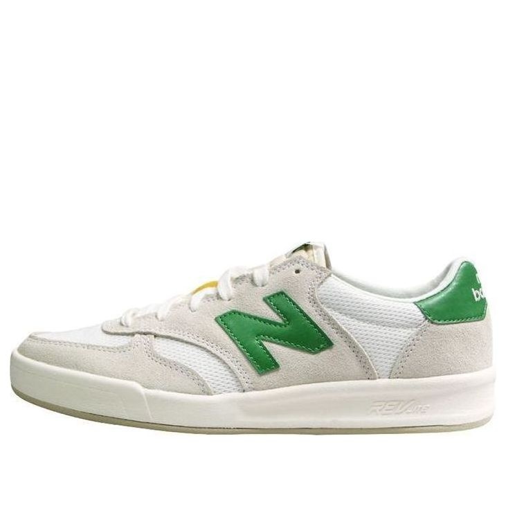 New Balance 300 Series Retro Low Tops Casual Skateboarding Shoes Unisex White Green CRT300CK - 1