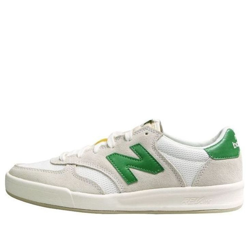 New Balance 300 Series Retro Low Tops Casual Skateboarding Shoes Unisex White Green CRT300CK - 1