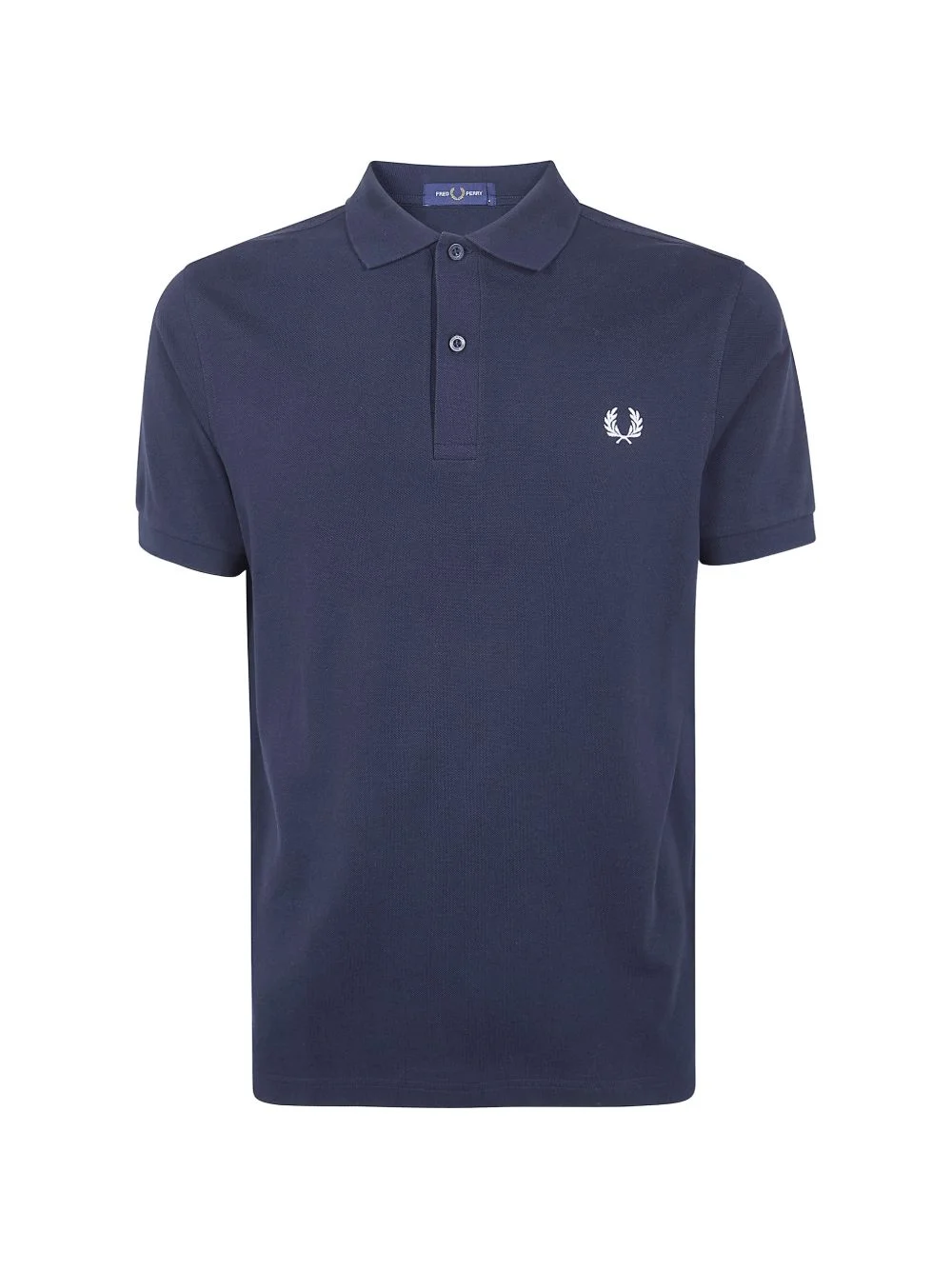 logo-embroidered polo shirt - 1