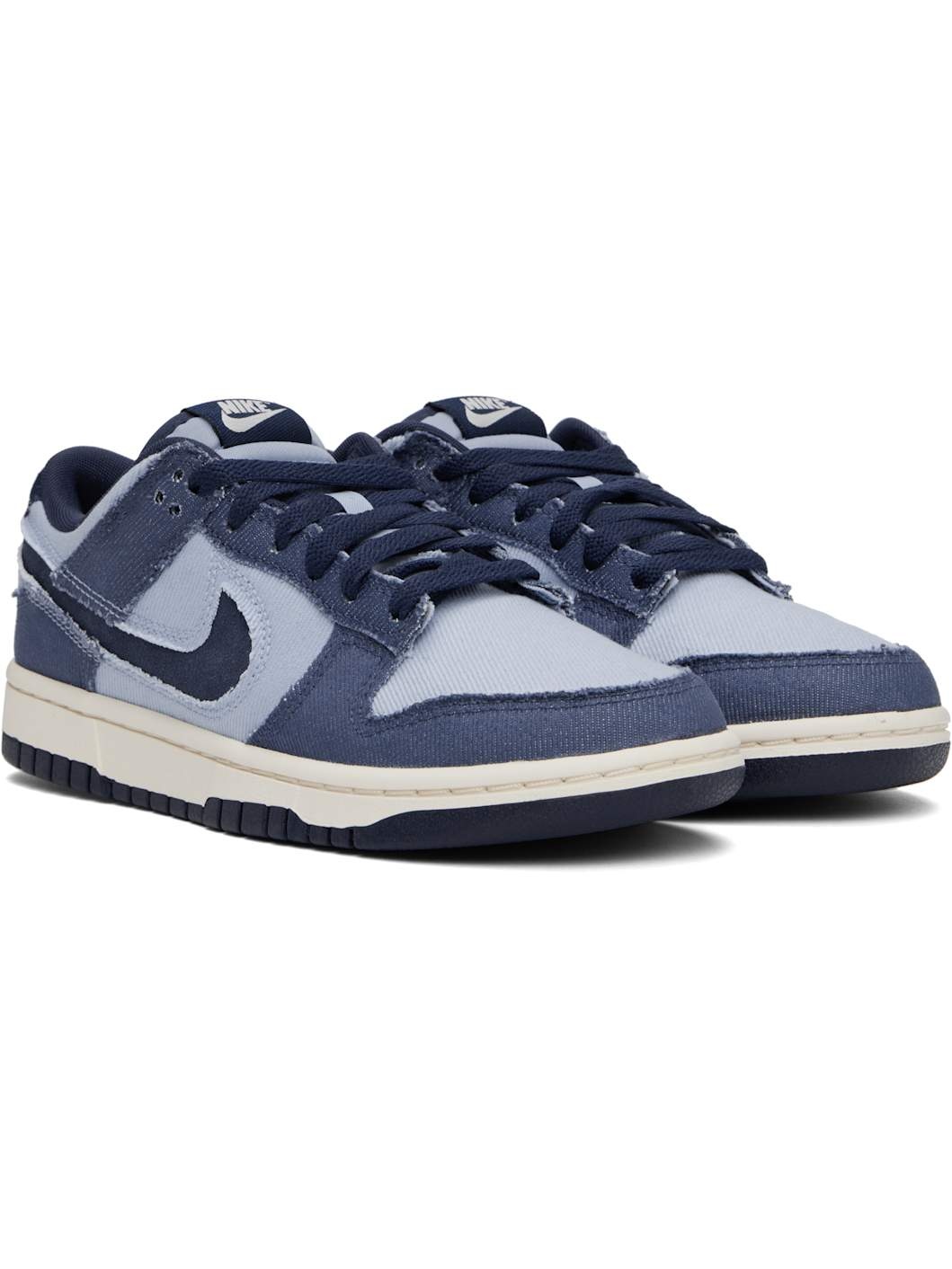Navy Dunk Low Retro SE Sneakers - 4