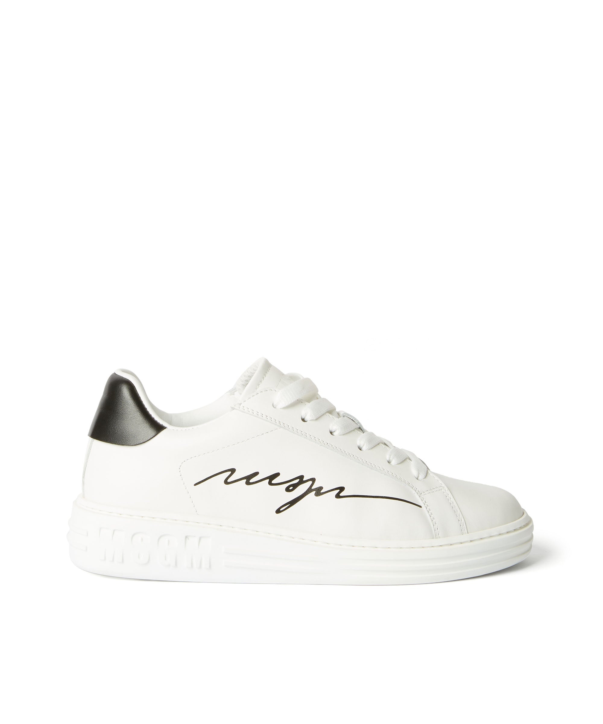 "Iconic" sneakers with cursive logo - 3