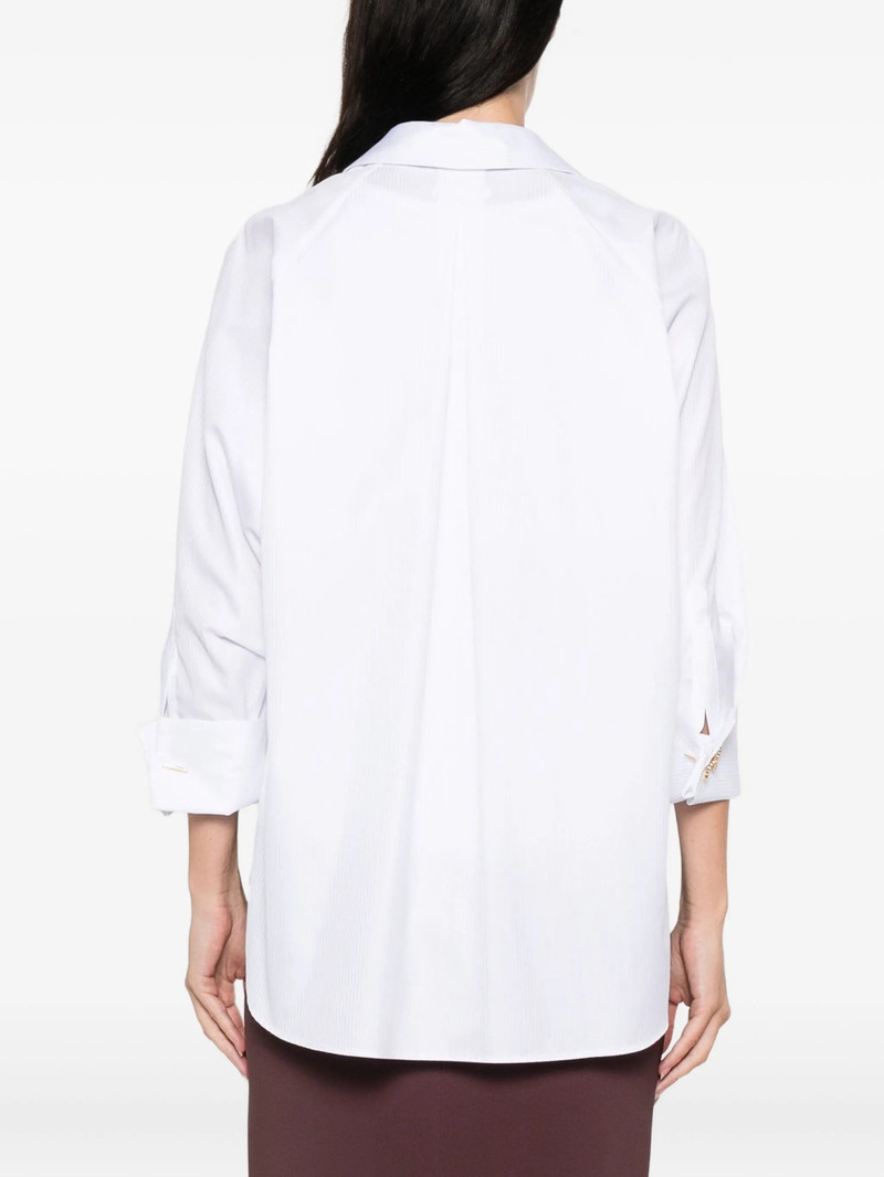 Elisabetta Franchi Embellished-cuff Shirt 4