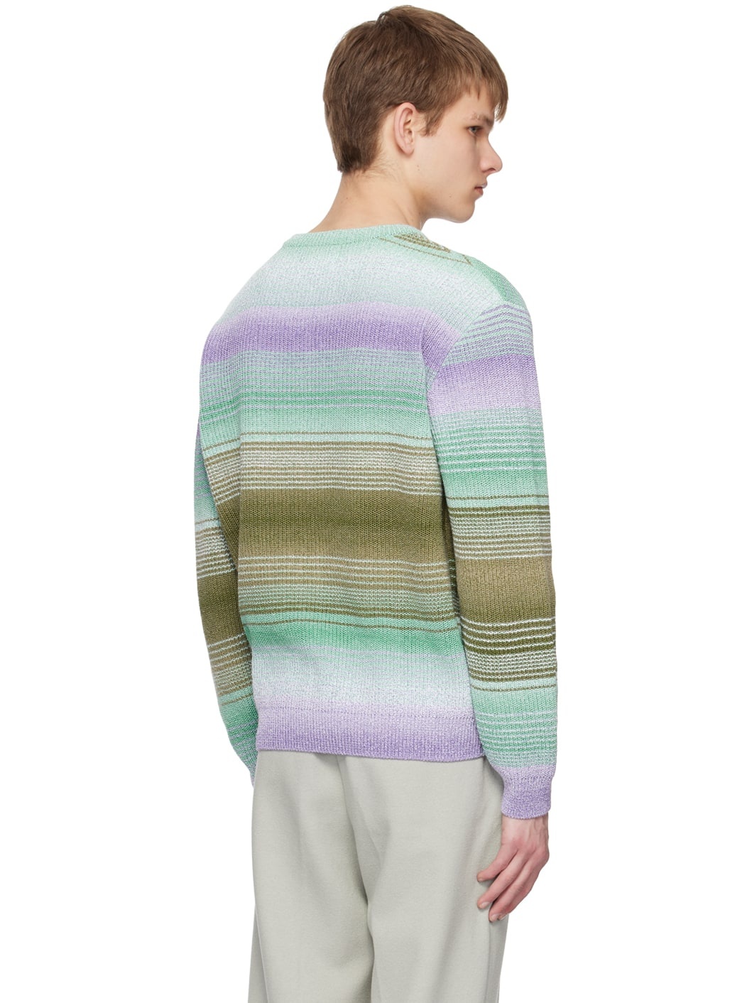 Multicolor Striped Sweater - 3