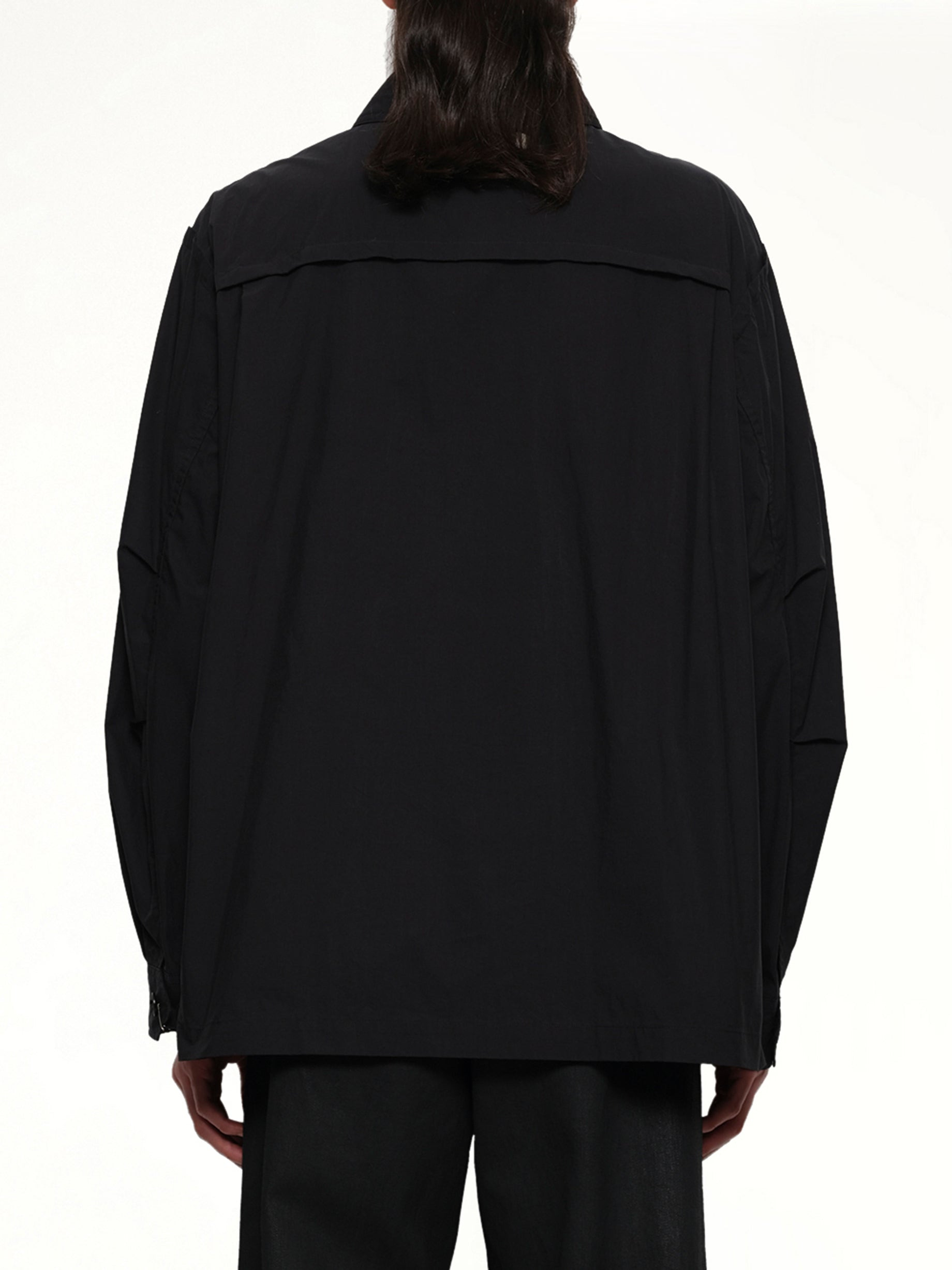Pocket Shirt in Black - 5