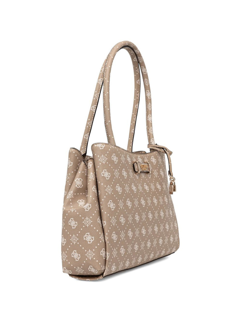 GUESS USA logo padlock tote bag outlook