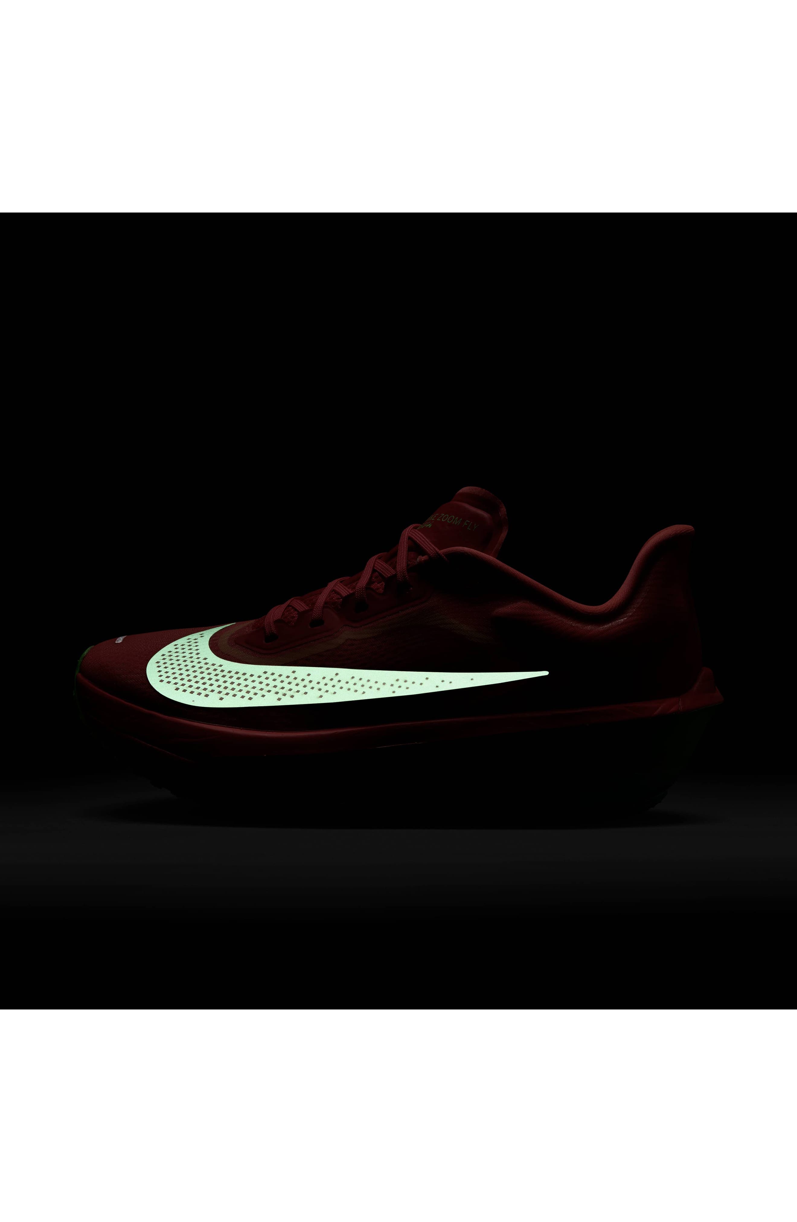 Nike Zoom Fly 6 Running Shoe in Crimson/Lime/Mint/Purple at Nordstrom - 7