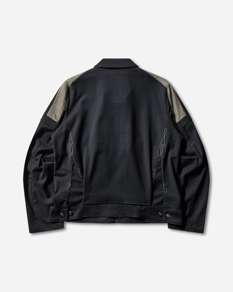 Kiko Kostadinov Men's Fitz Military Blazer Dark Navy / Slate Grey outlook