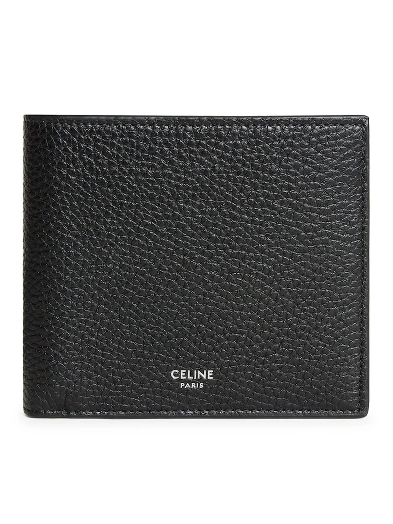 Celine Men Bi-Fold Wallet In Grained Calfskin - 1