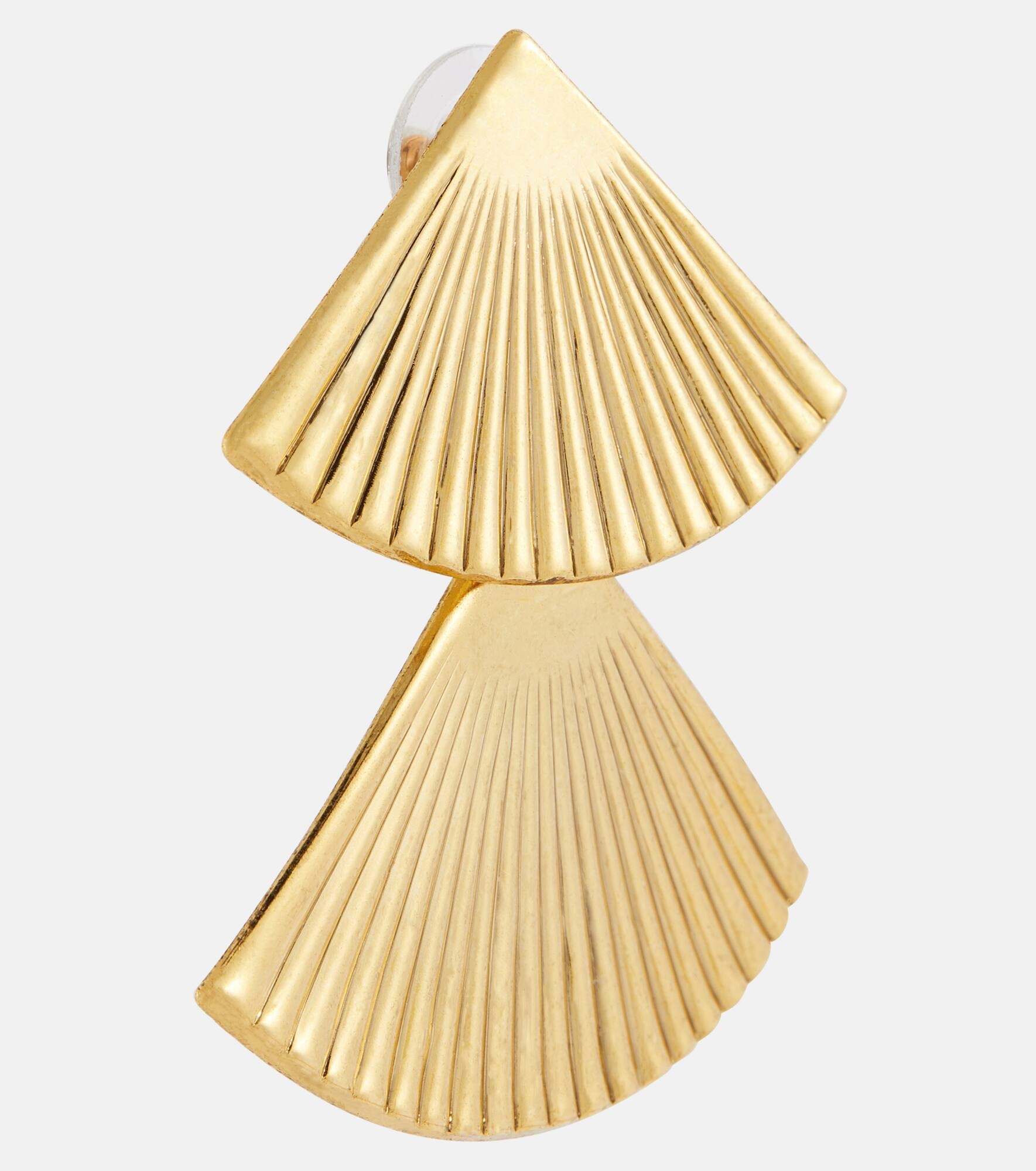 Vanna gold-plated earrings - 2
