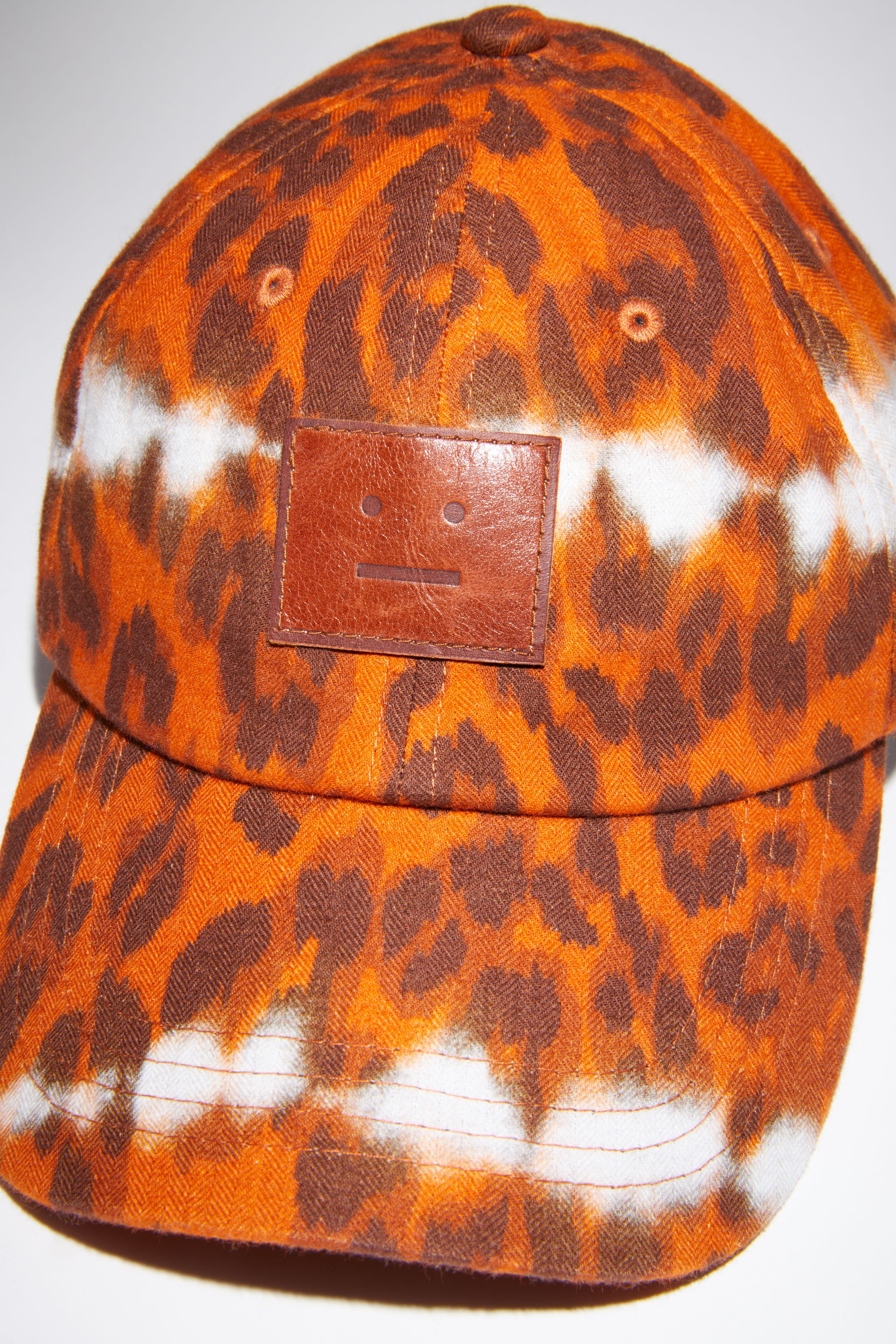 Cotton baseball cap - Rust red/brown - 5