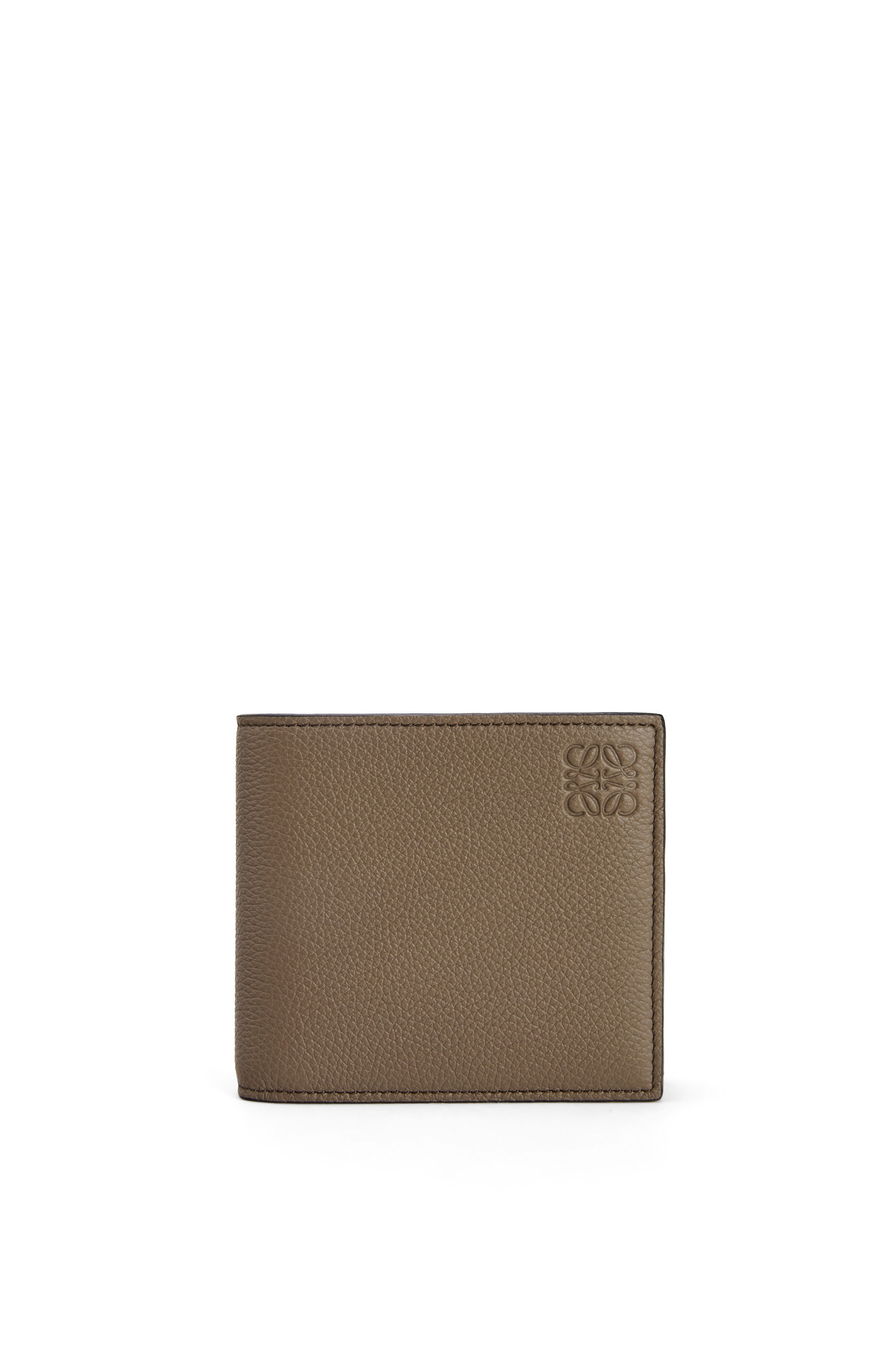 Bifold coin wallet in soft grained calfskin - 1