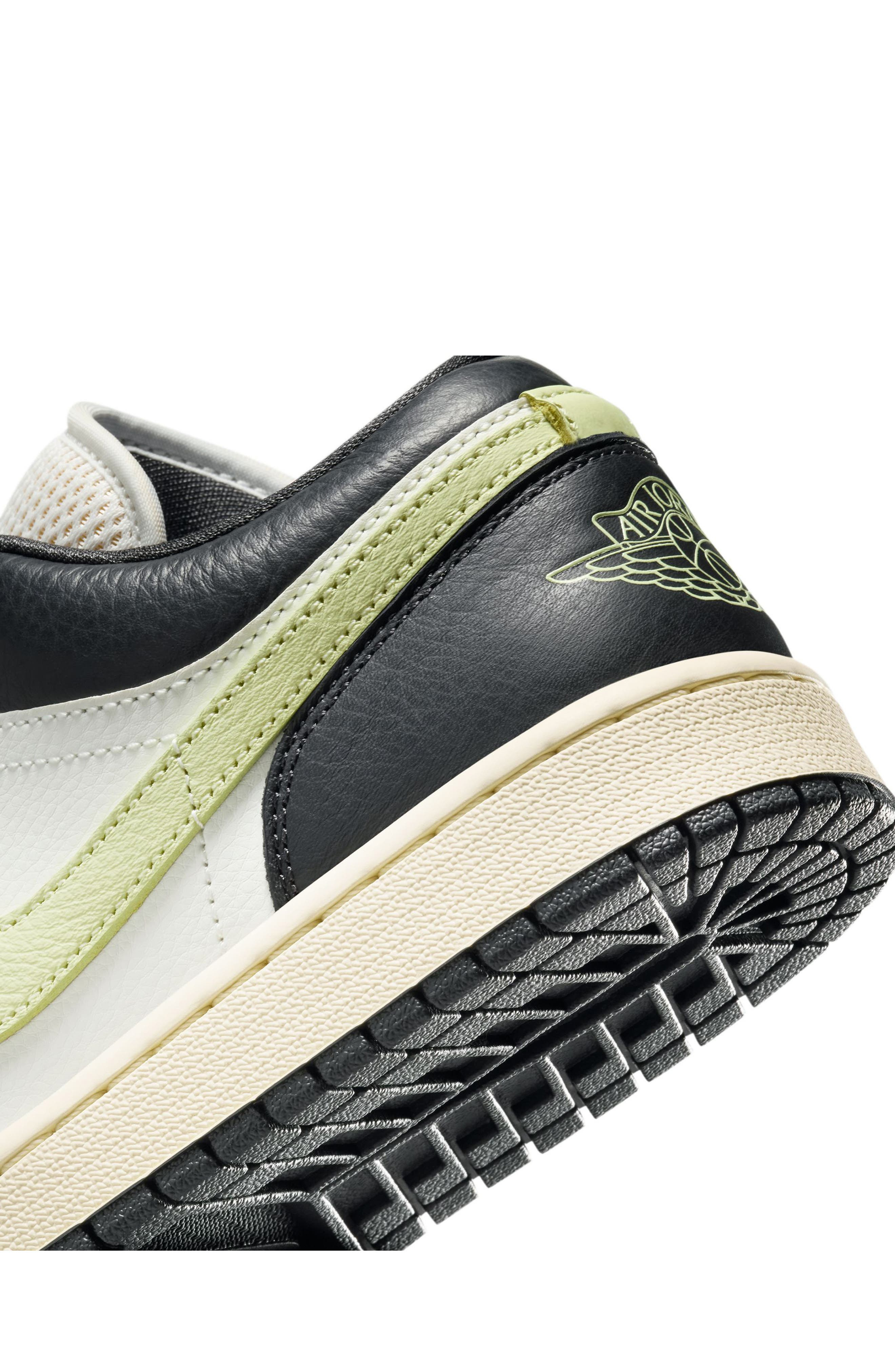 Nike Air Jordan 1 Low SE Sneaker in 003 Anthra/lmngrn at Nordstrom - 8