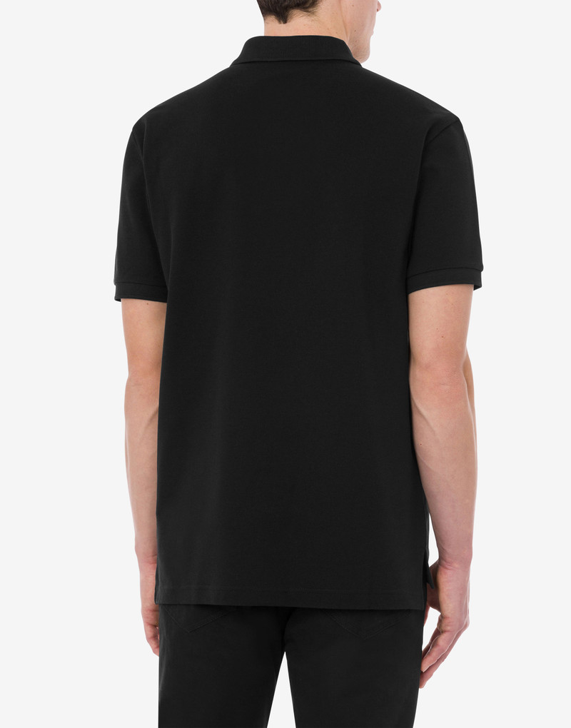 RUBBER LOGO PIQUÉ POLO SHIRT 3