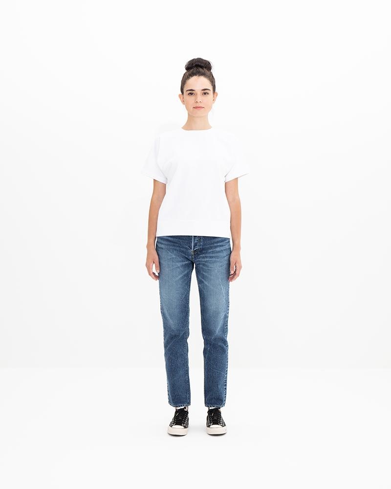 RAGLAN SWEAT S/S (SEA ISLAND) W WHITE - 3