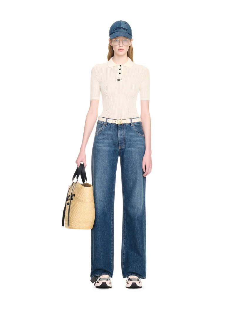 Off-White Off Net S/s Polo outlook