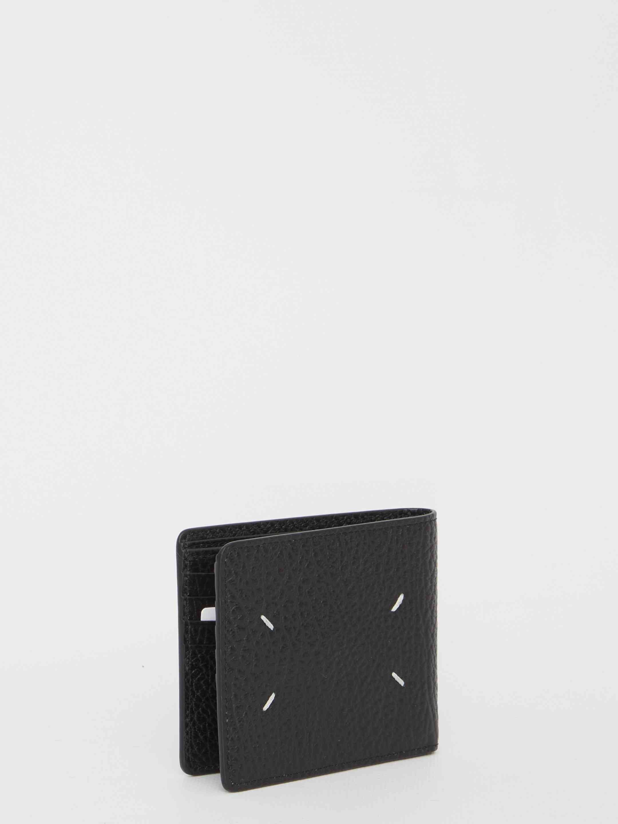 Maison Margiela Men Black Bi-Fold Wallet - 2