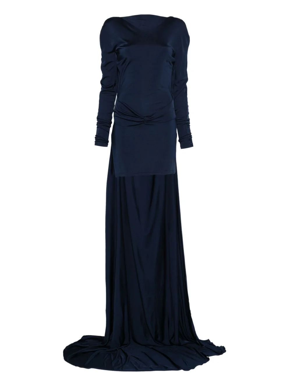 knot-detail dress - 1