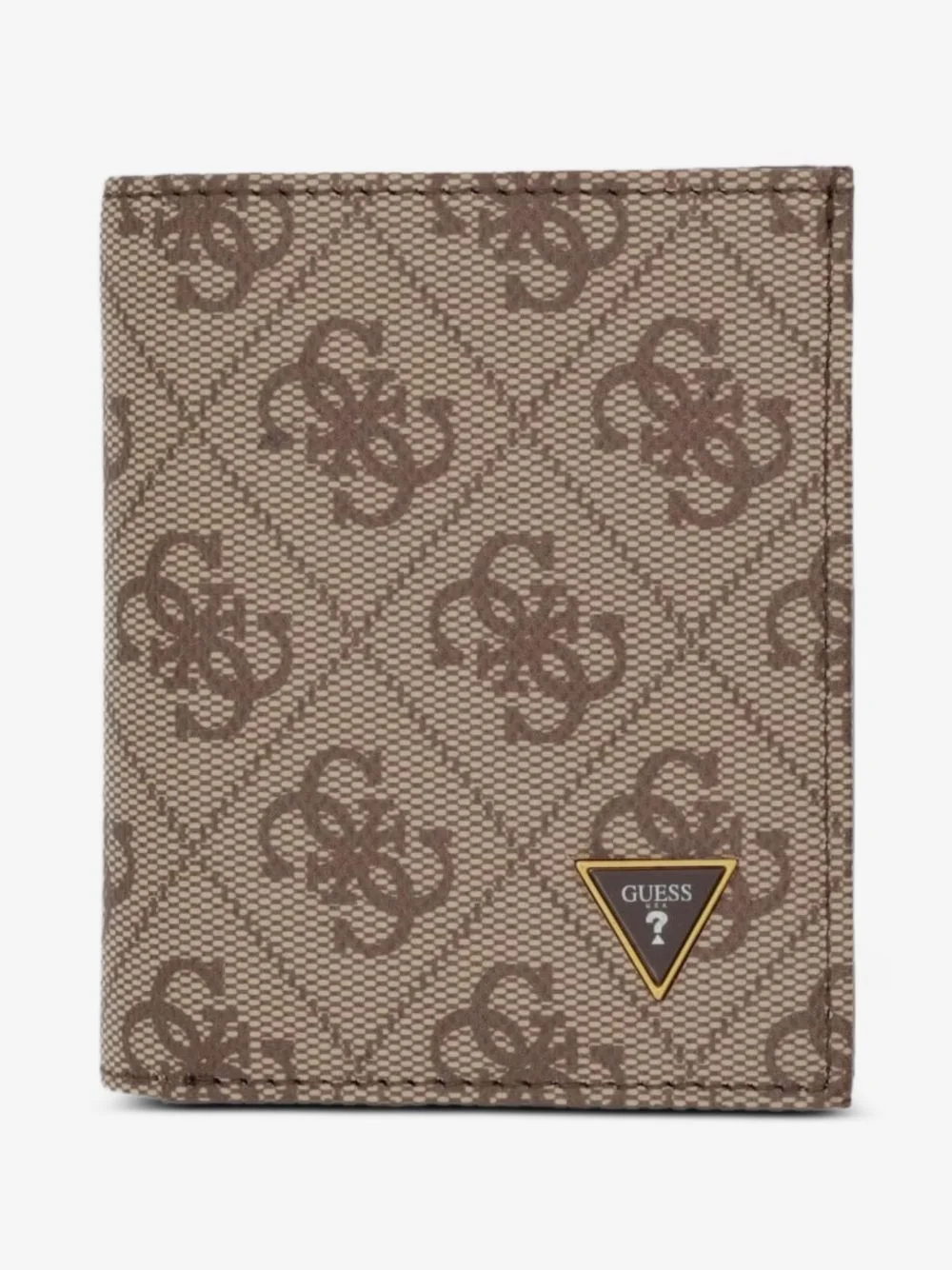 Milano monogram-print logo-plaque wallet - 1
