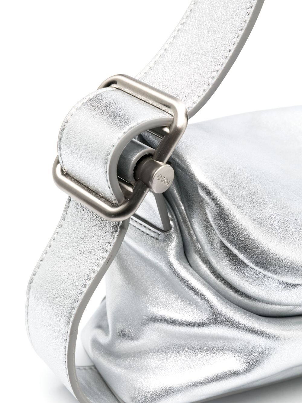 Folder Brot metallic-leather shoulder bag - 4