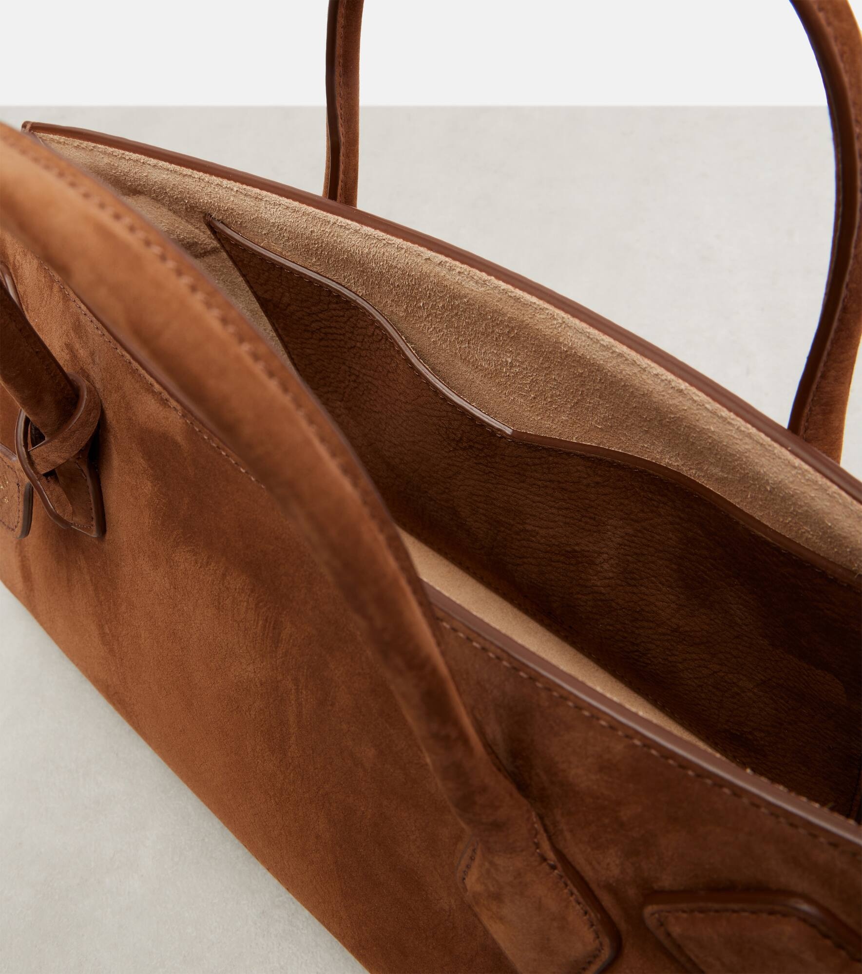 Suede tote bag - 3