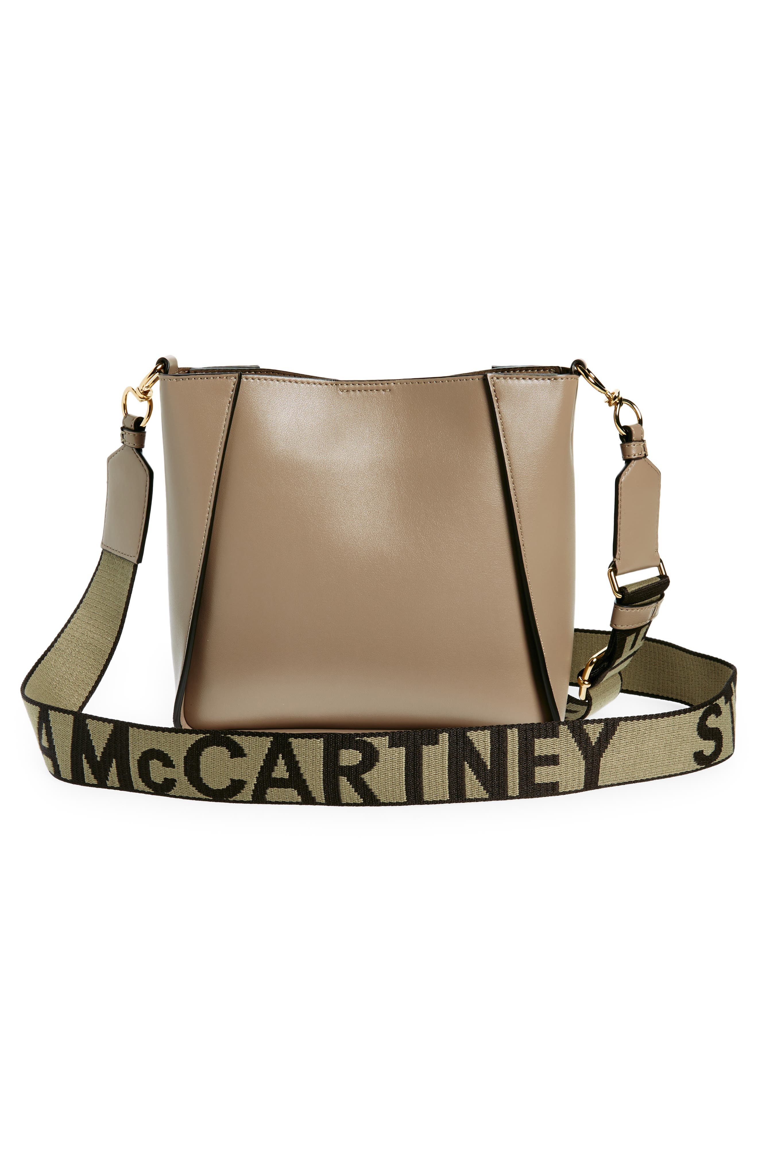 Mini Faux Leather Crossbody Bag - 4