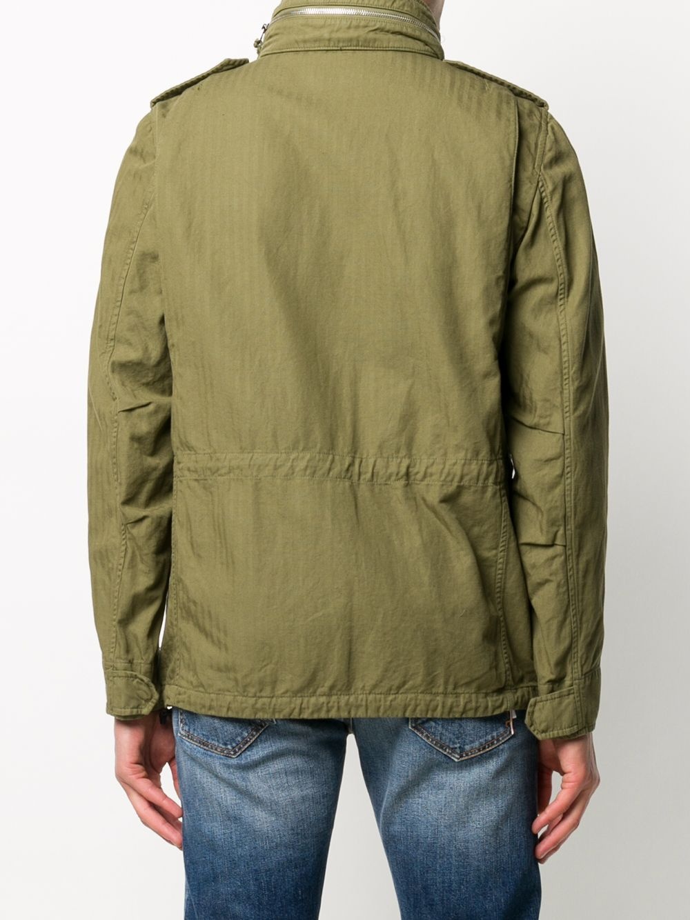 hooded cargo jacket - 4