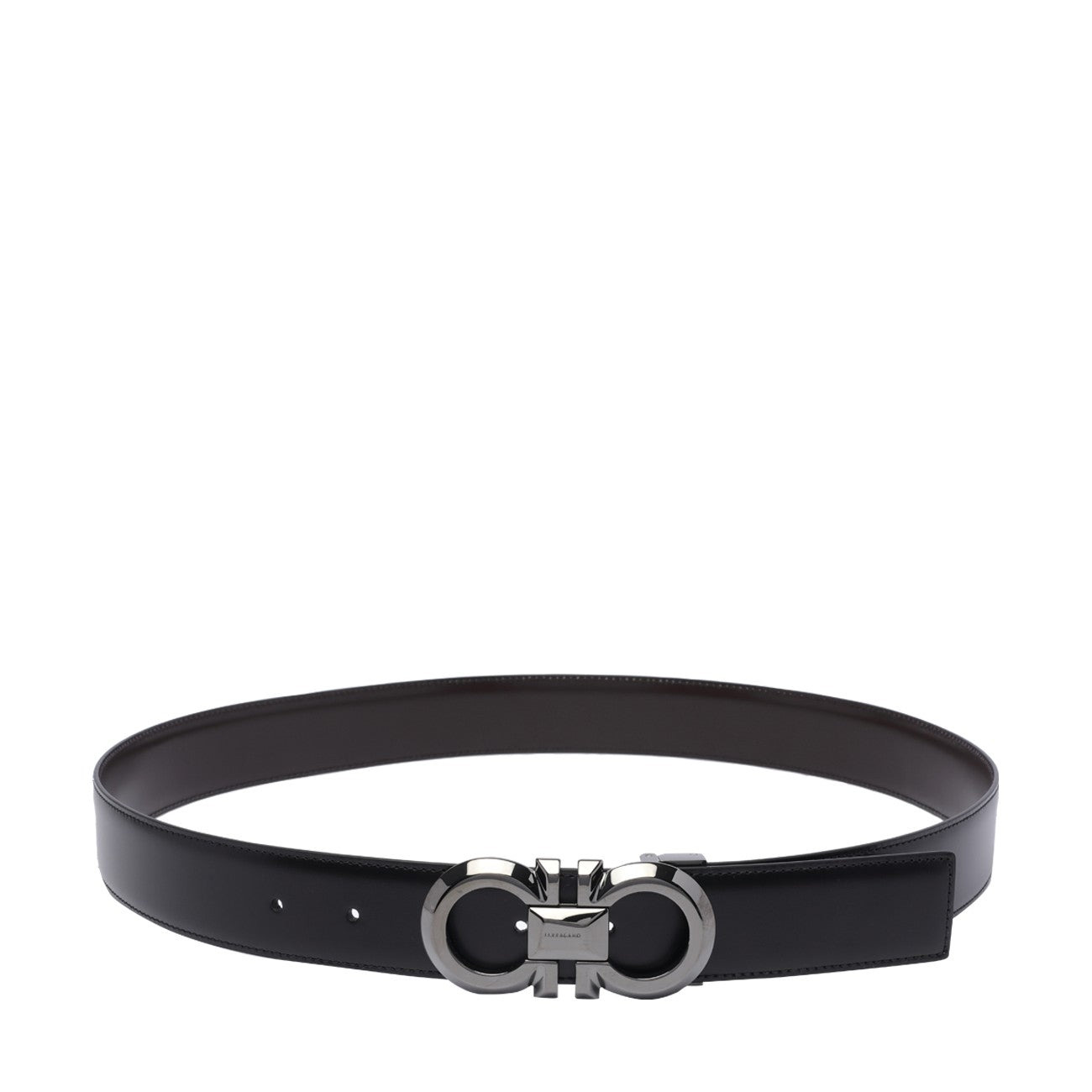 Ferragamo Men Reversible Gancini Belt - 1