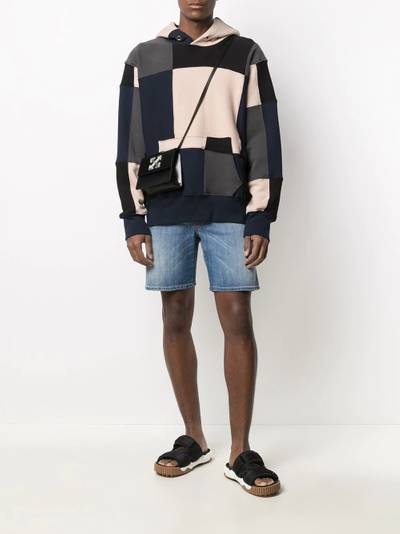 DSQUARED2 knee-length denim shorts outlook