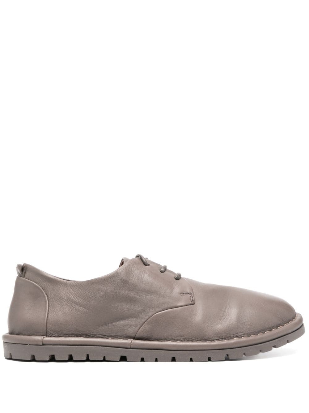 lace-up leather oxford shoes - 1