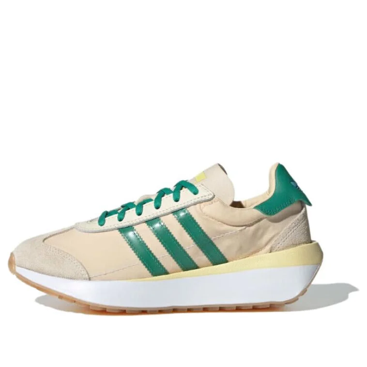 (WMNS) adidas Originals 국가 XLG 신발 '베이지 그린' ID8335 - 1
