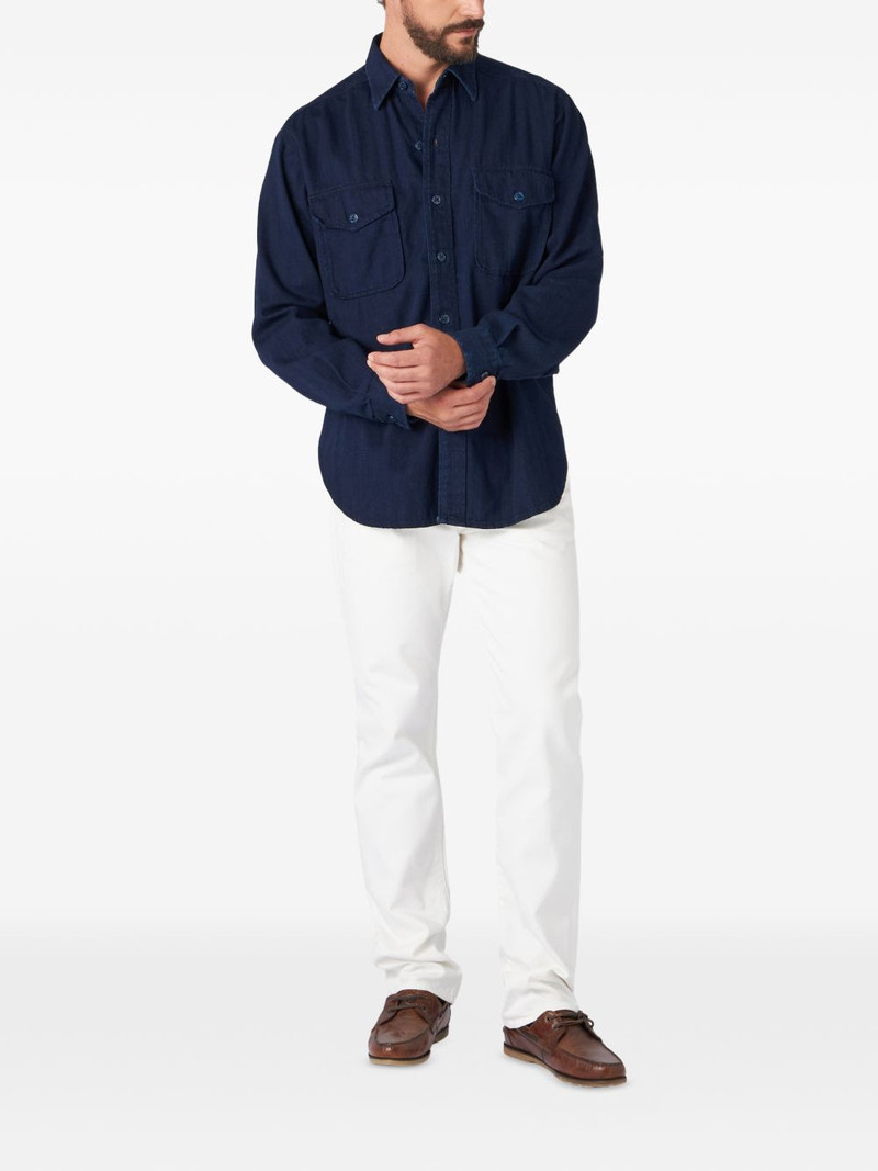 FORTELA Cpo flap-pocket overshirt outlook