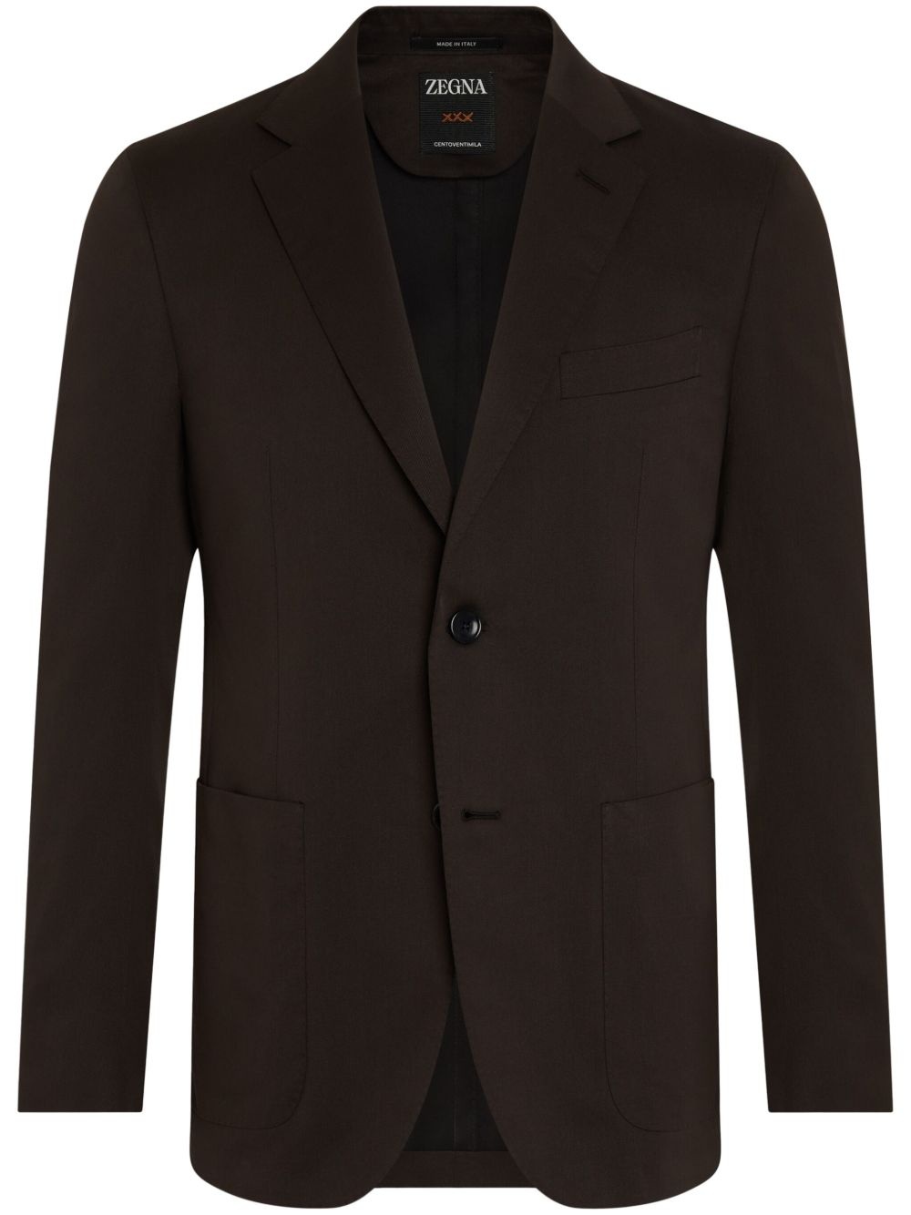 single-breasted blazer - 1