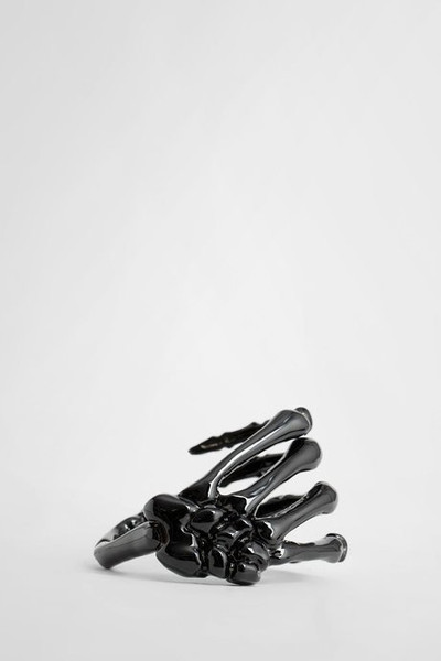 Raf Simons Raf simons men's black skeleton bracelet outlook