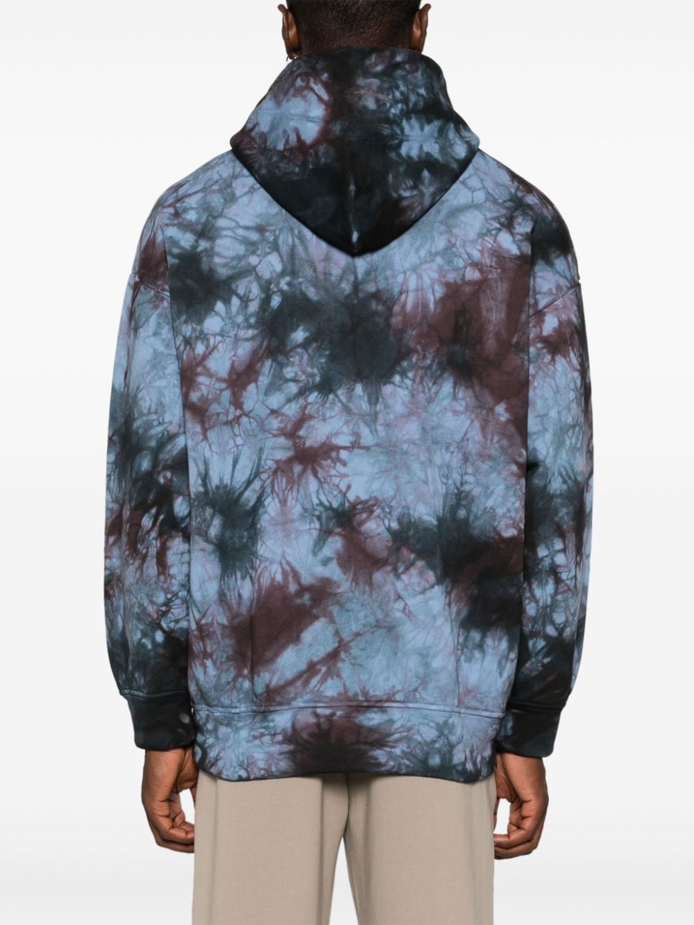 space-print hoodie - 4