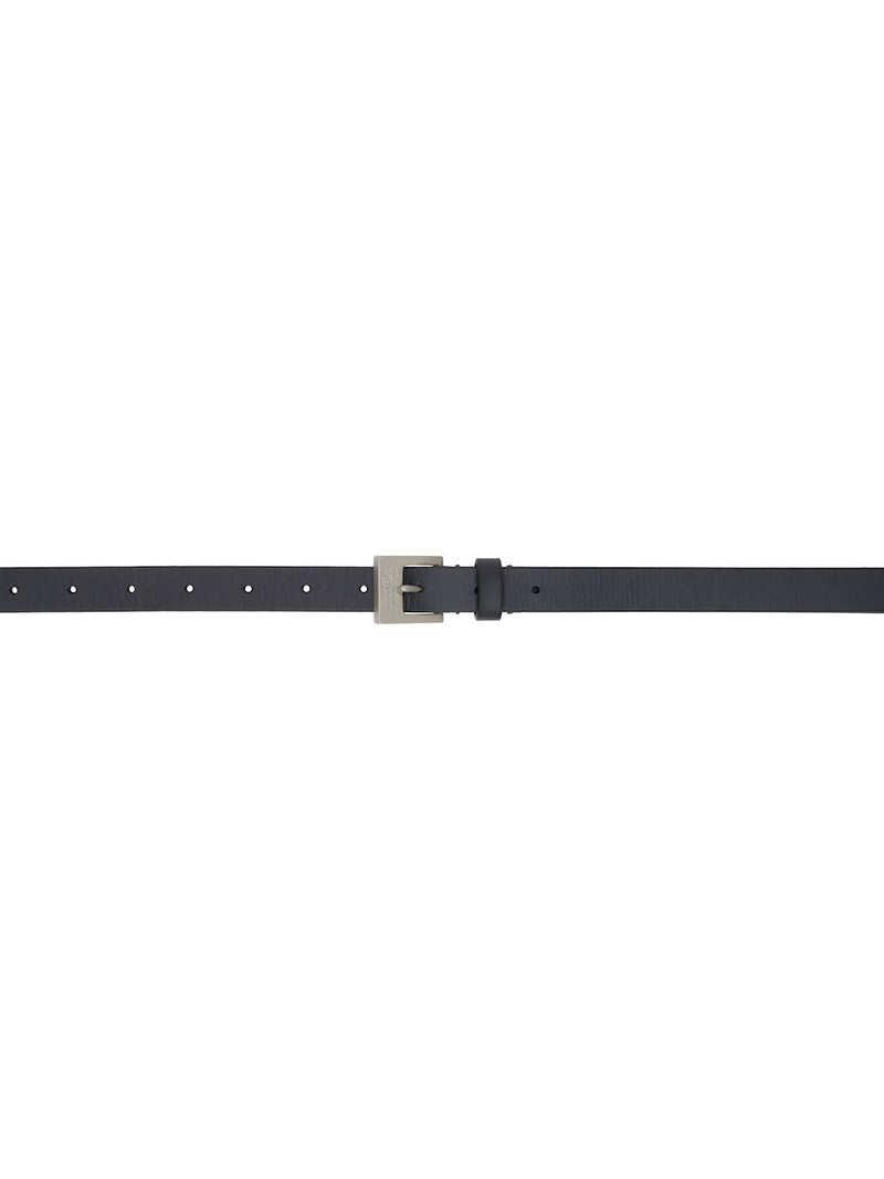 MM6 Maison Margiela Black Furniture Leather Matt Belt outlook