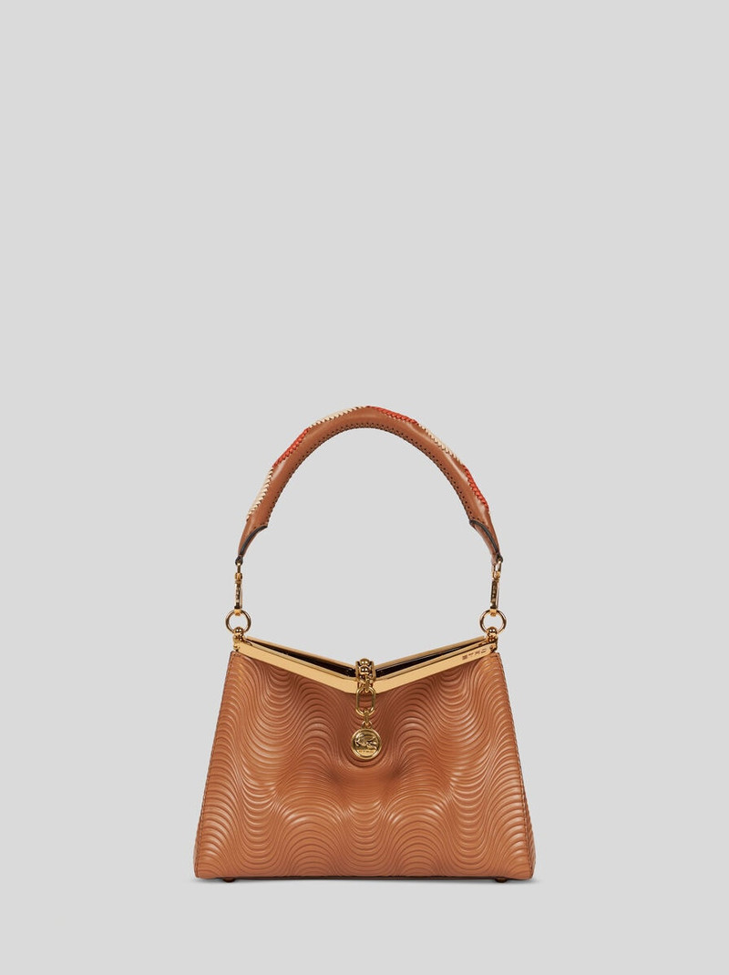 MEDIUM VELA BAG WITH WAVY MOTIF AND CLUTCH 1