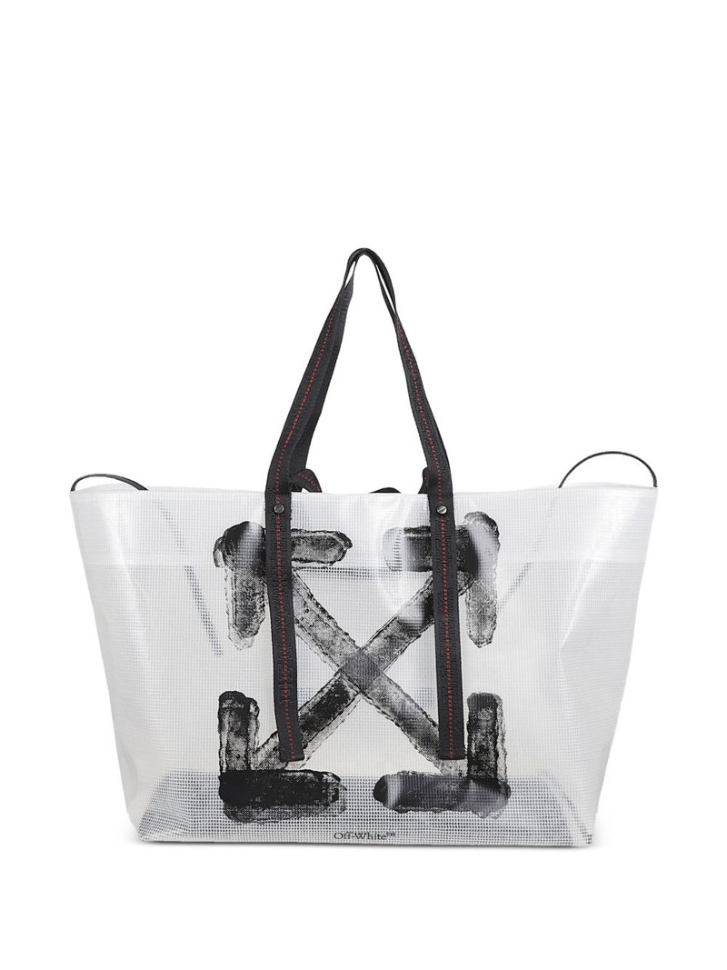 arrow-motif tote bag 1