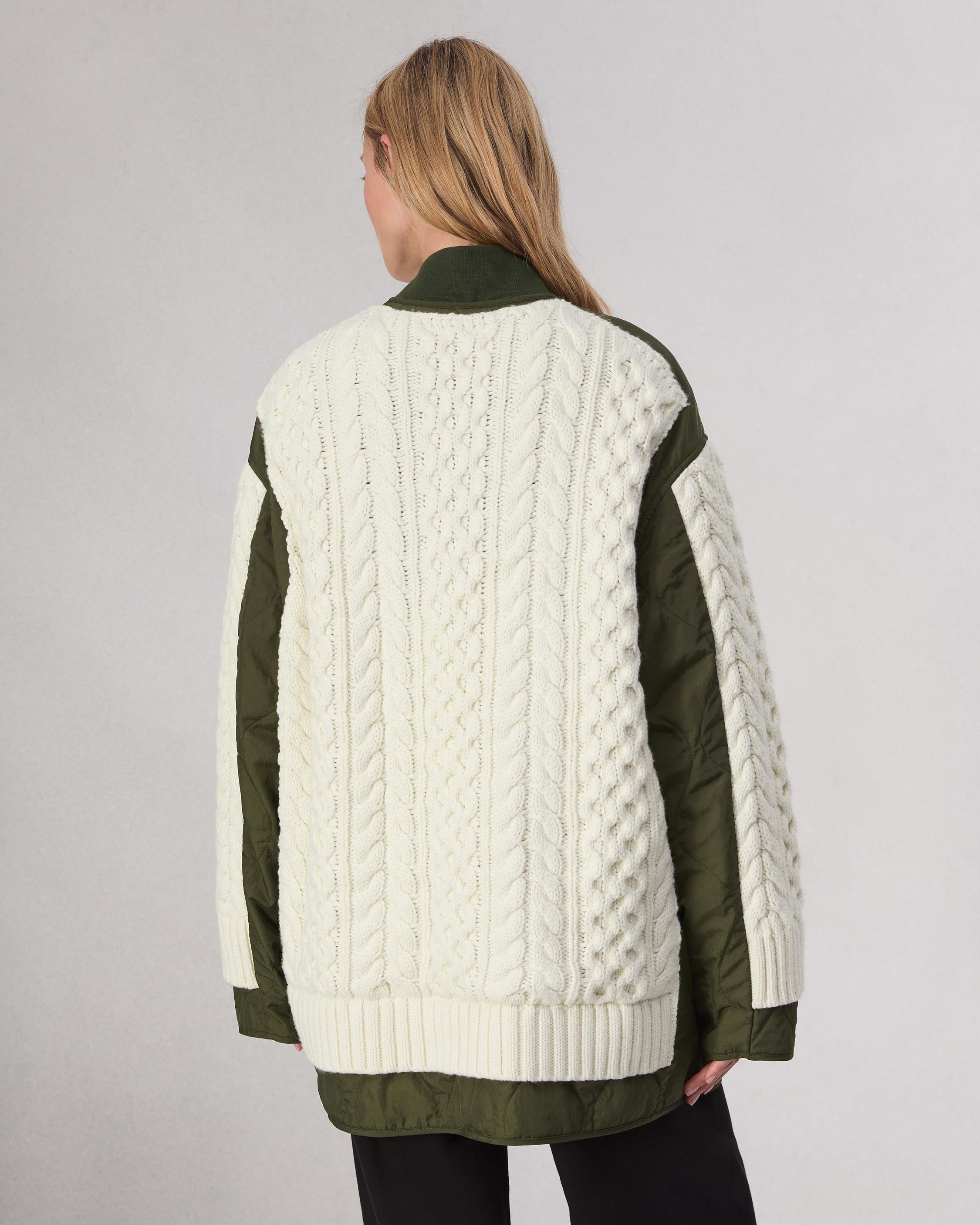 Winnie Mixed-Media Jacket - 5