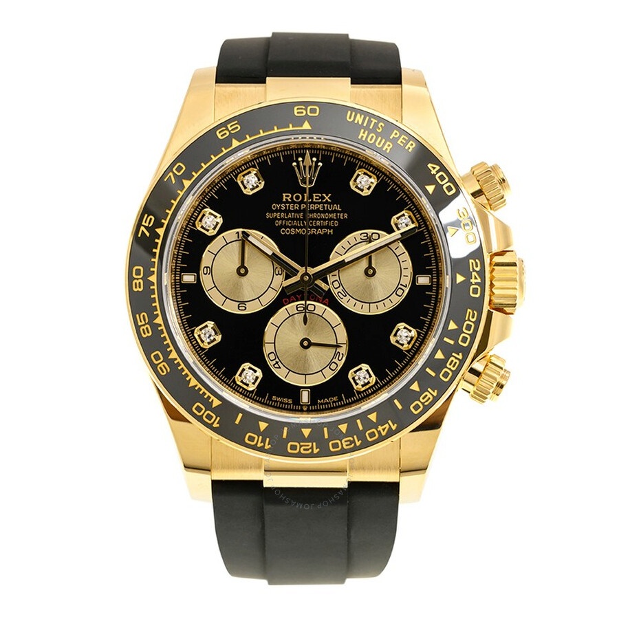 Rolex Daytona Chronograph Automatic Diamond Black Dial Men's Watch 126518LN-0006 - 2