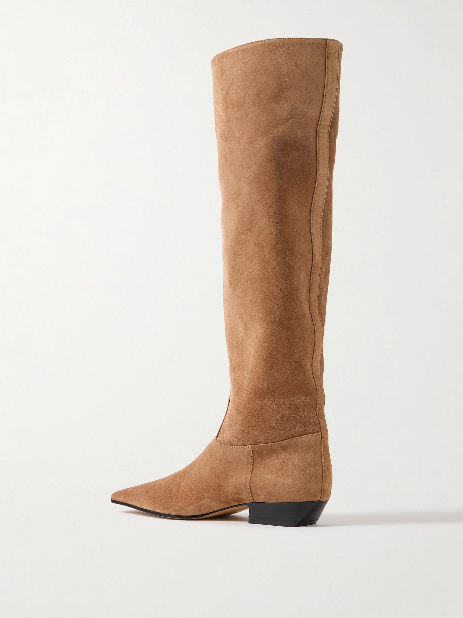 Marfa suede knee boots Camel - 3
