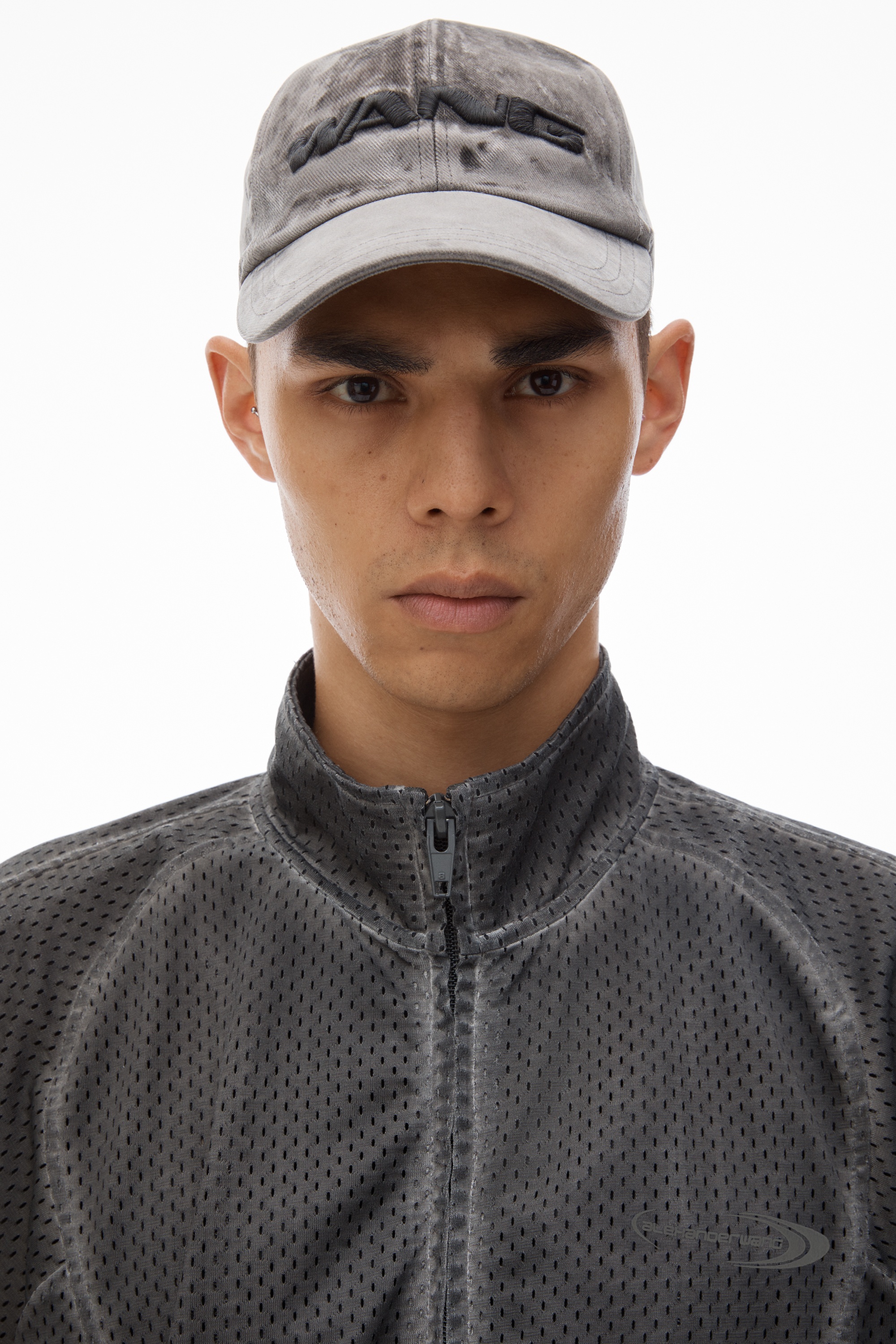 Track Jacket in Perforated Mesh - 5