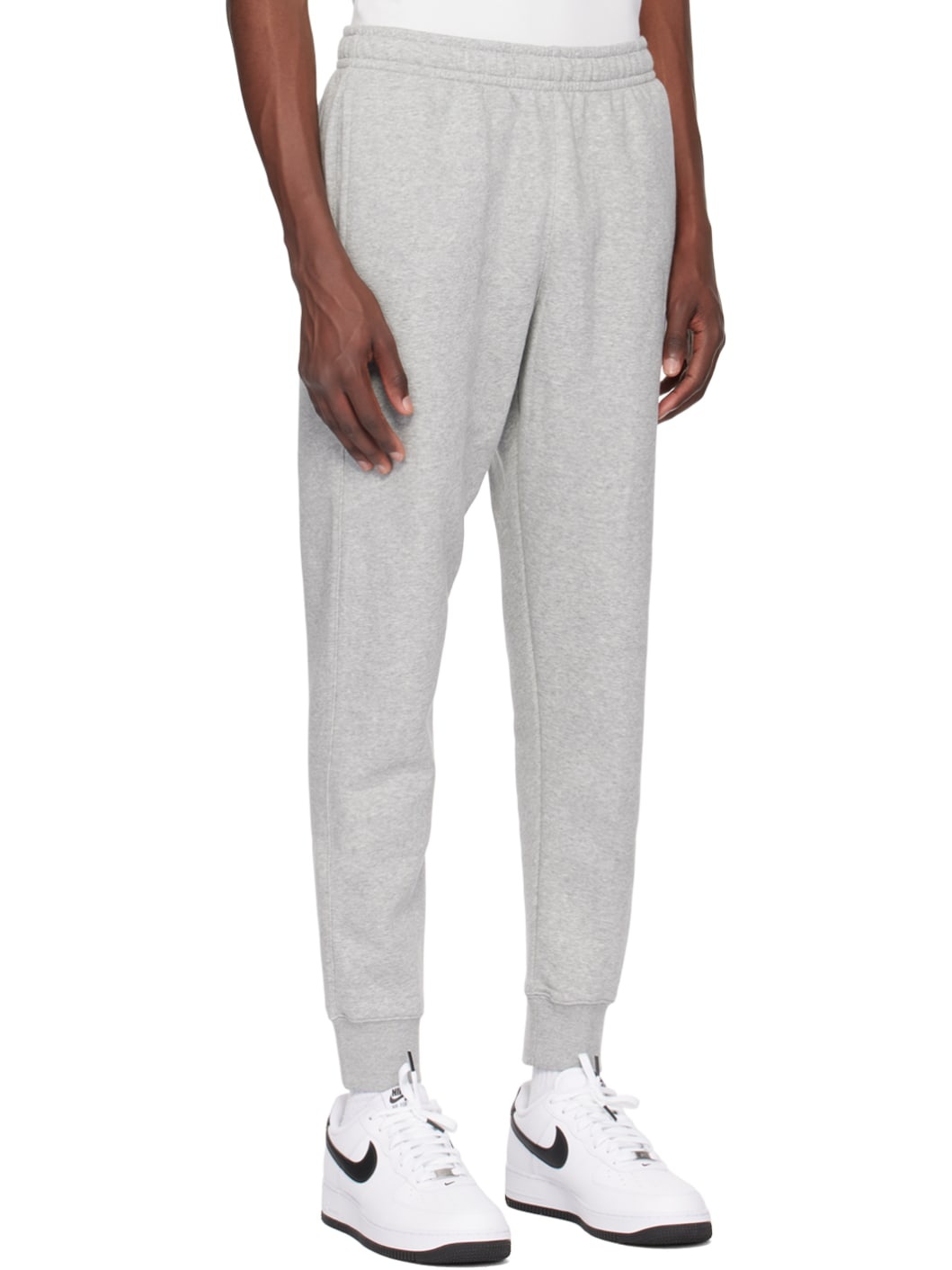 Gray Embroidered Sweatpants - 2
